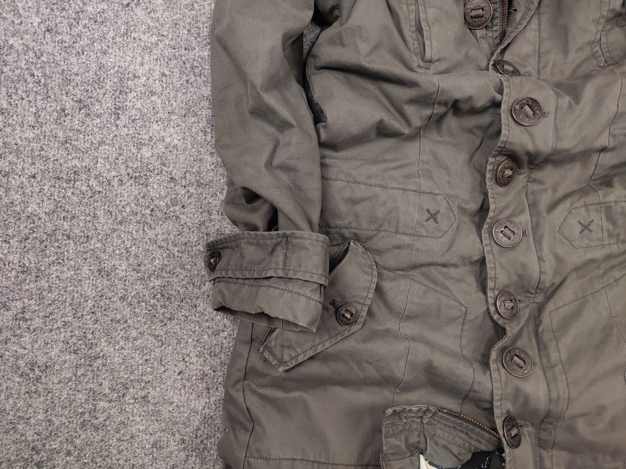 Diesel Vintage Diesel Military LGB Fur Parka Jacket Y2K opium Size M / US 6-8 / IT 42-44 - 4 Thumbnail