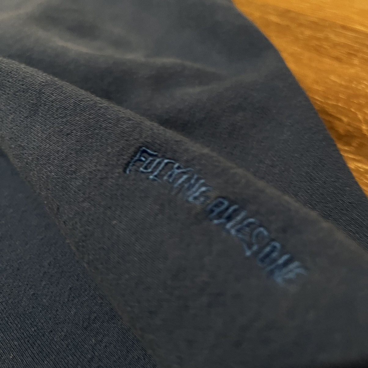 Fucking Awesome Fucking Awesome Og Logo hoodie Orange on blue Size US L / EU 52-54 / 3 - 11 Thumbnail