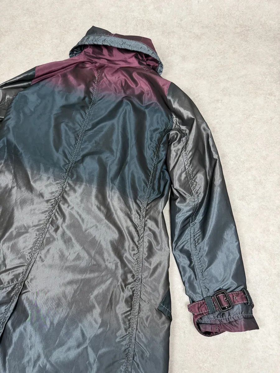 Issey Miyake 2000s Issey Miyake Gradient Multicolor Long Japanese Trench Coat Size US S / EU 44-46 / 1 - 10 Thumbnail