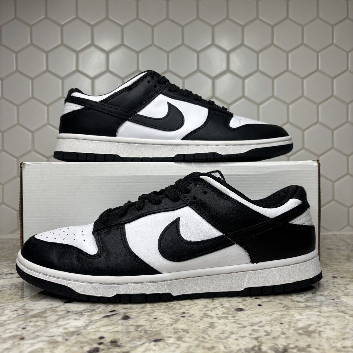 Nike Size 11 - Nike Dunk Low Black White 2023 Clean With Box Size US 11 / EU 44 - 1 Thumbnail