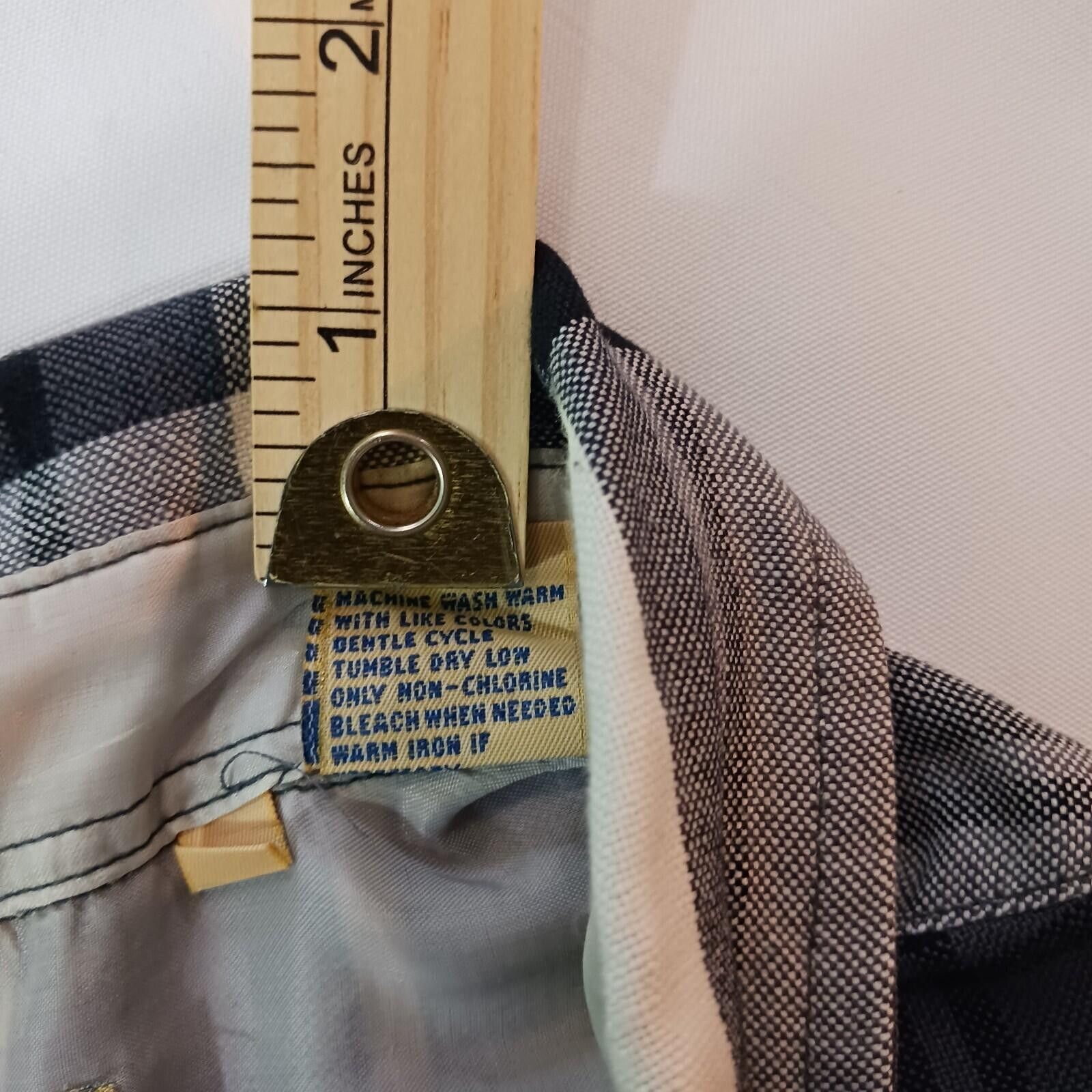 Other Northwest Blue Shirt Men LT Green/White Plaid Vintage Flanne Size US L / EU 52-54 / 3 - 10 Thumbnail