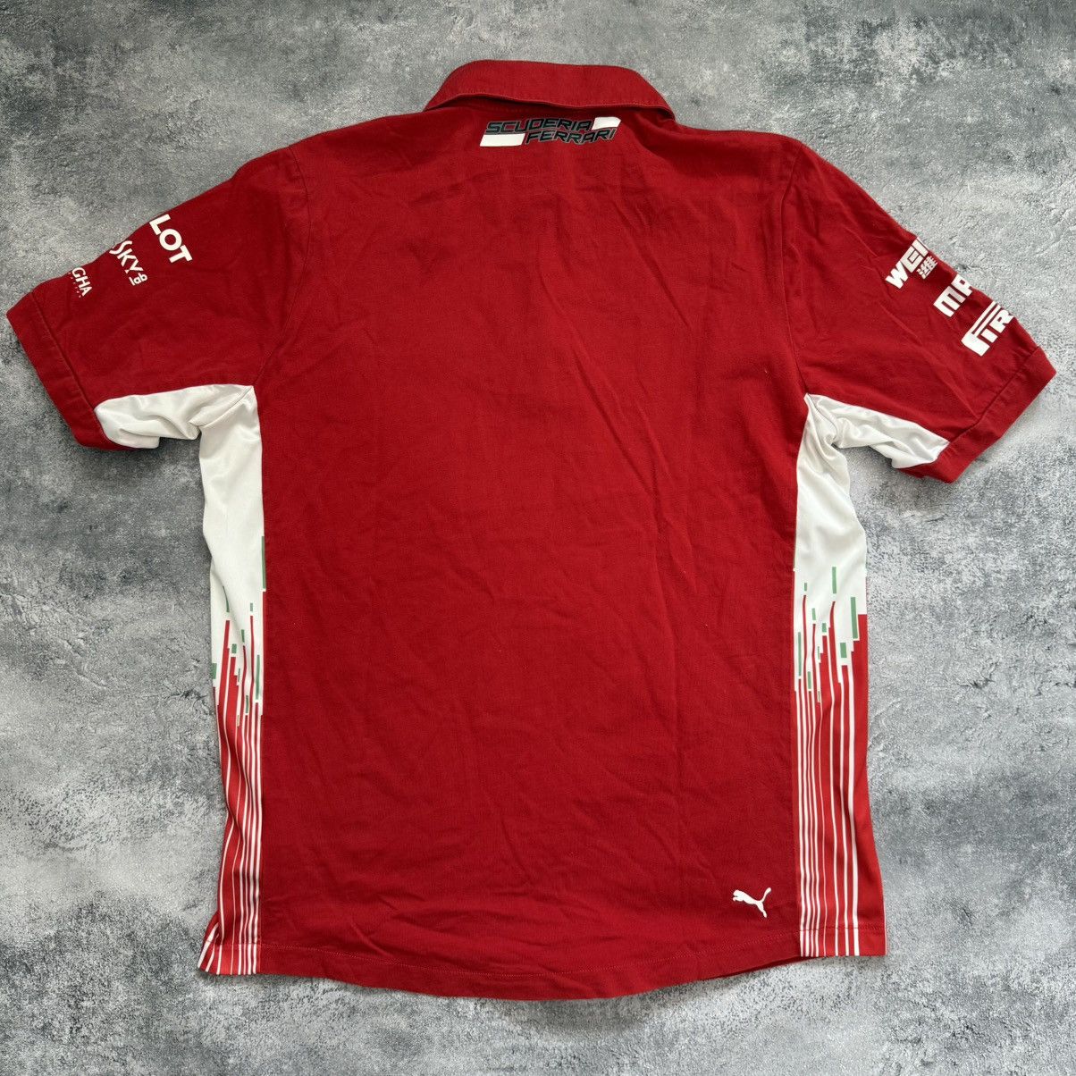 Puma Puma Ferrari Polo Shirt team Raikkonen NOT FOR SALE 2018 Size US L / EU 52-54 / 3 - 12 Thumbnail