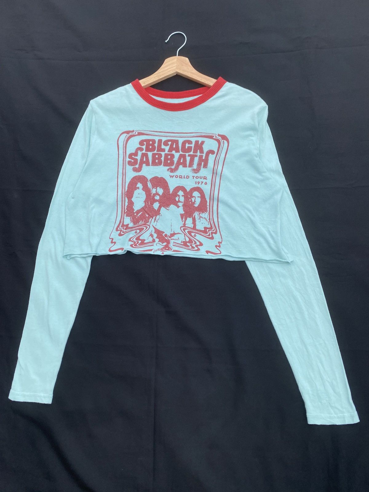 Band Tees Rare Black Sabbath Band Tee Crop Tops Size M / US 6-8 / IT 42-44 - 3 Thumbnail