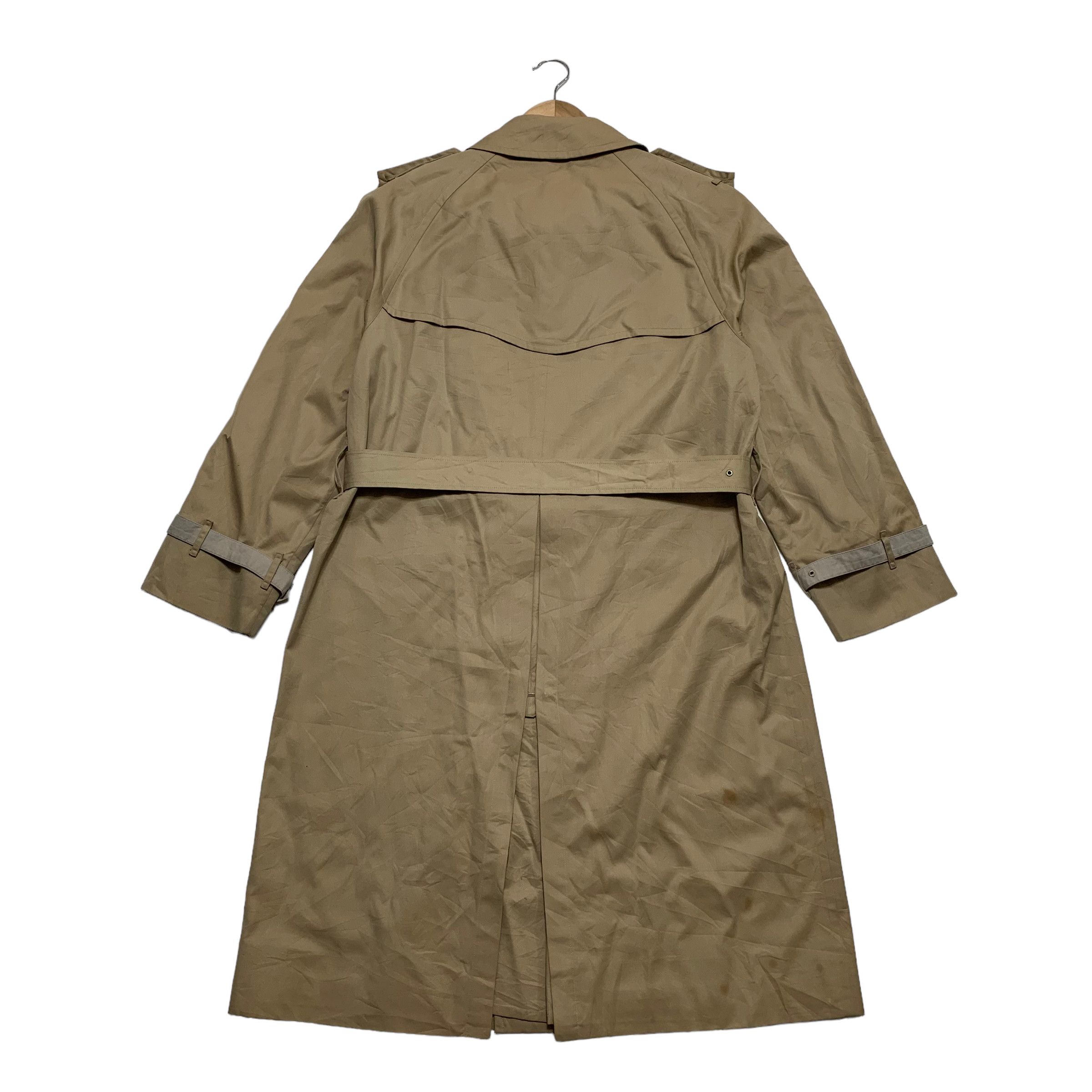 Burberry Burberrys Double Breast Nova Check Trench Coat Size US M / EU 48-50 / 2 - 2 Thumbnail