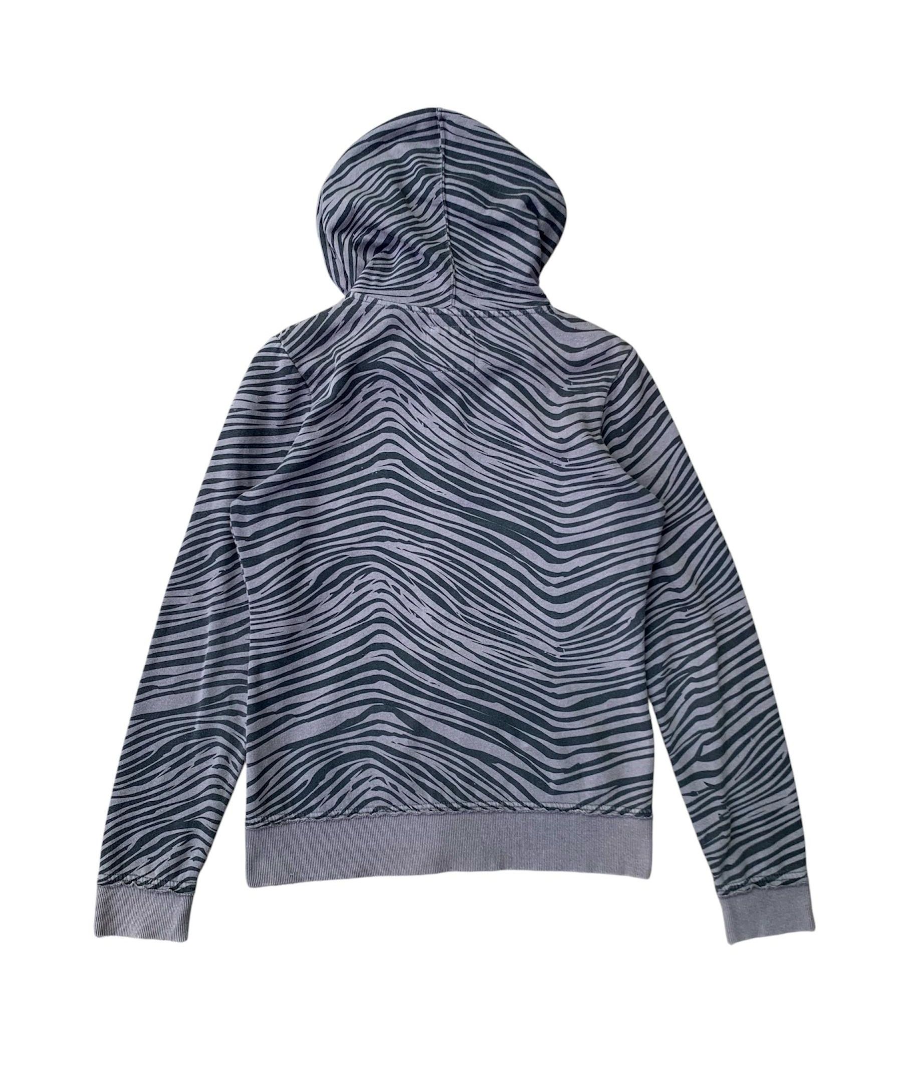Billabong Very Rare Vtg Billabong Zebra Hoodie Jacket Size US M / EU 48-50 / 2 - 2 Thumbnail