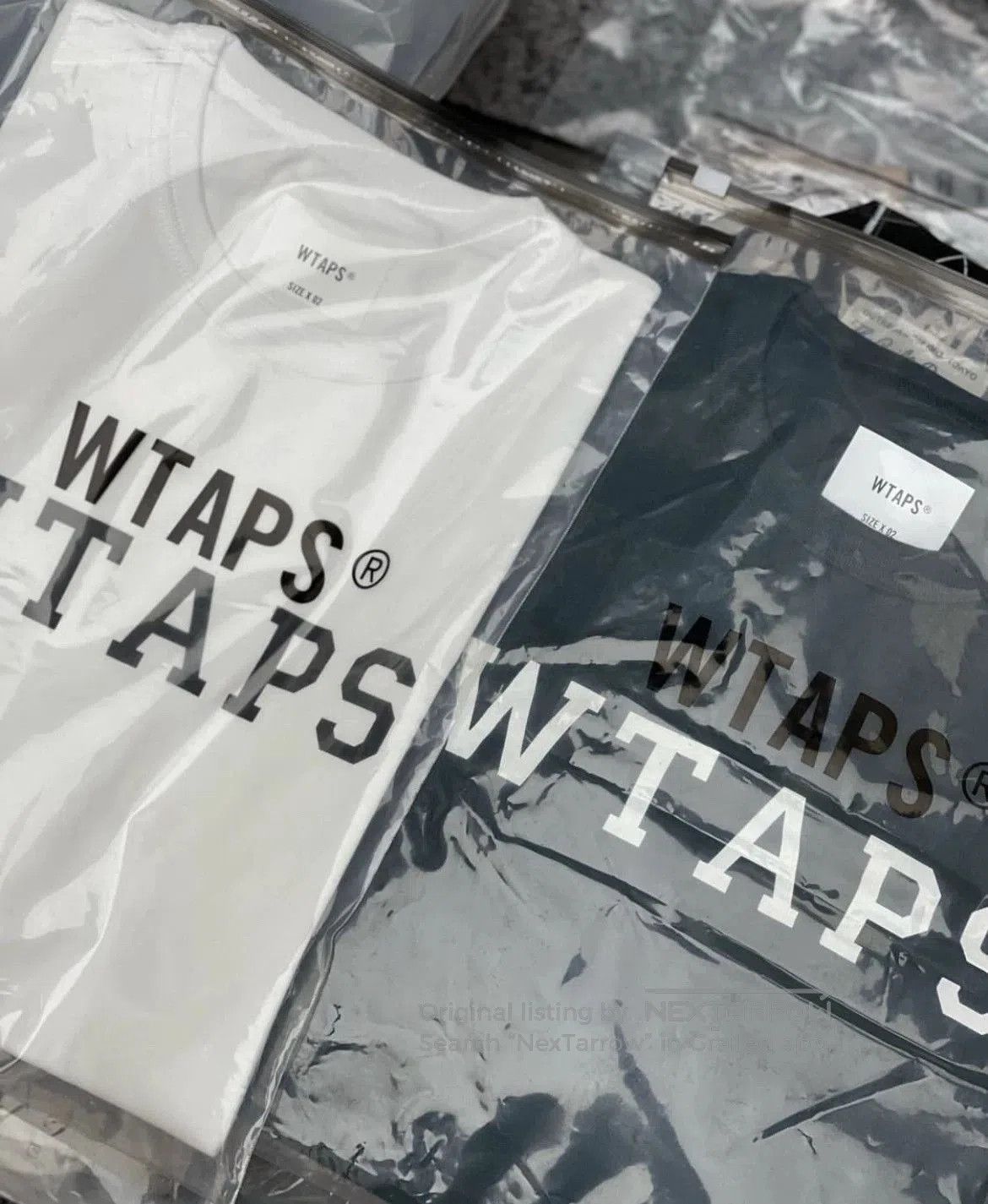 wtaps academy short sleeve logo t-shirt.