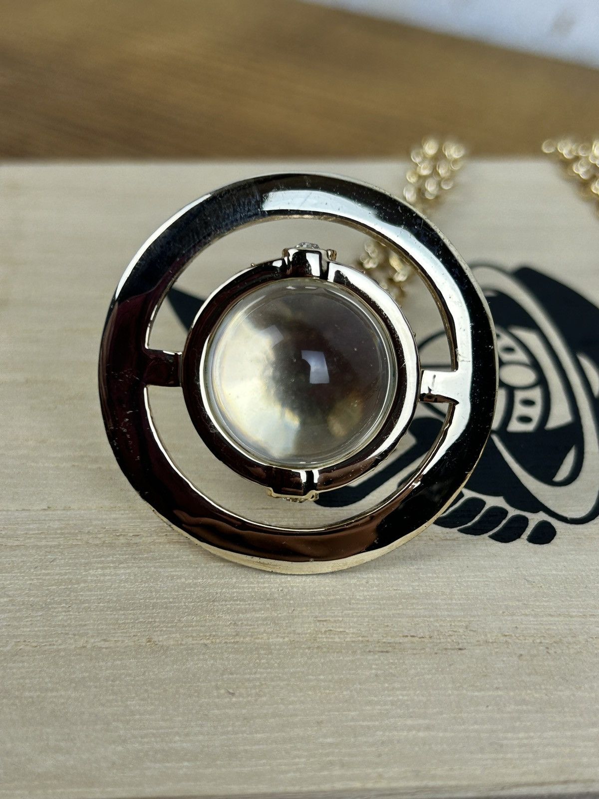 Vivienne Westwood Vintage Vivienne Westwood Small Orb Pendant Necklace Size ONE SIZE - 7 Thumbnail