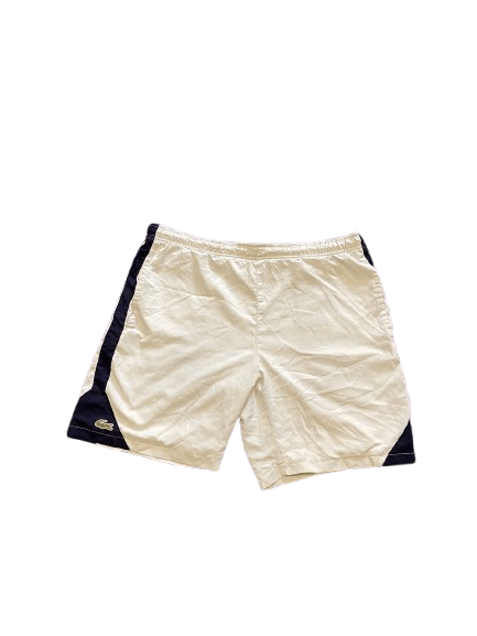 Lacoste Vintage Lacoste Y2K Logo Training Shorts Size US 33 - 1 Thumbnail