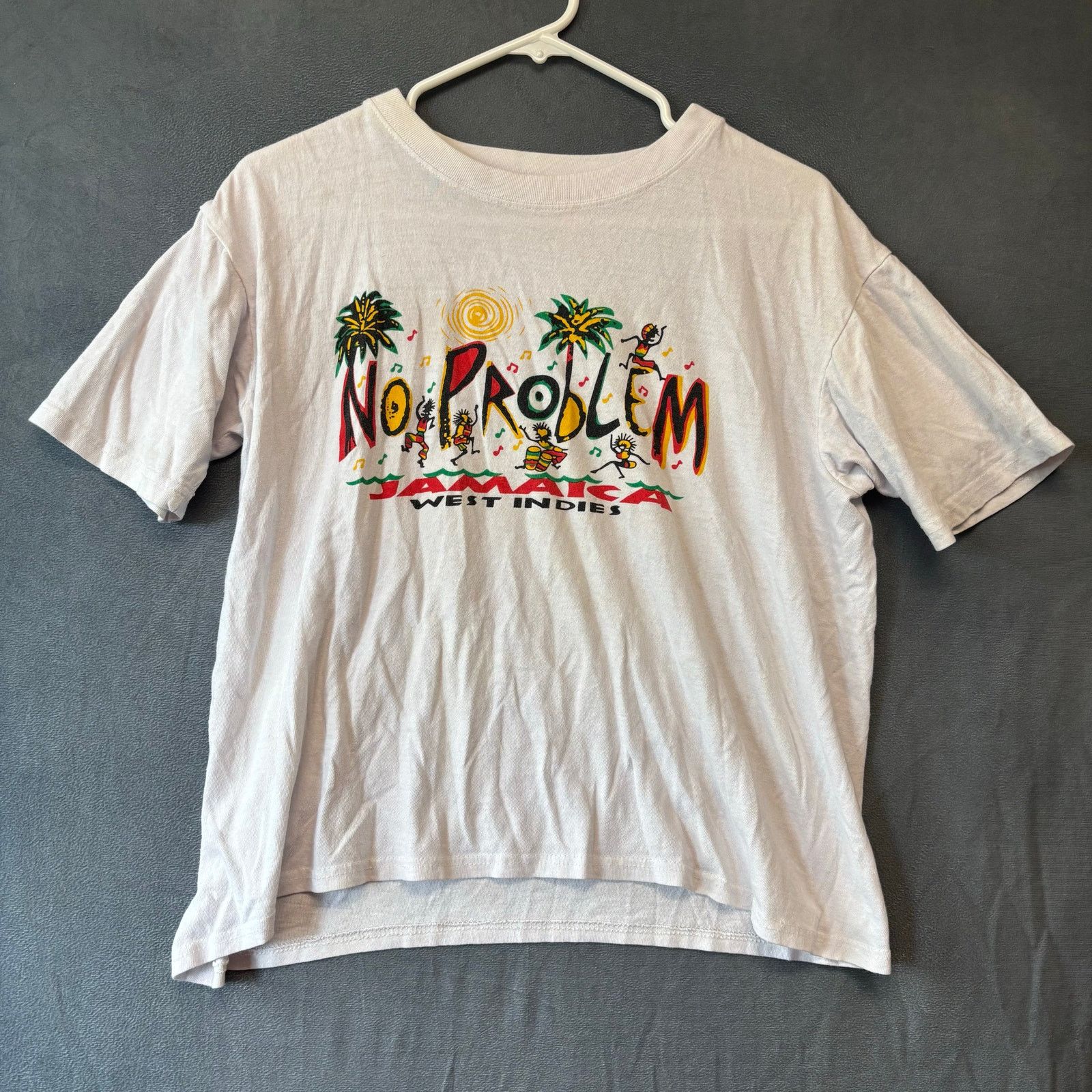 Other Jamaica West Indies T-Shirt Cropped Top Boxy Womens Medium Size M / US 6-8 / IT 42-44 - 1 Thumbnail