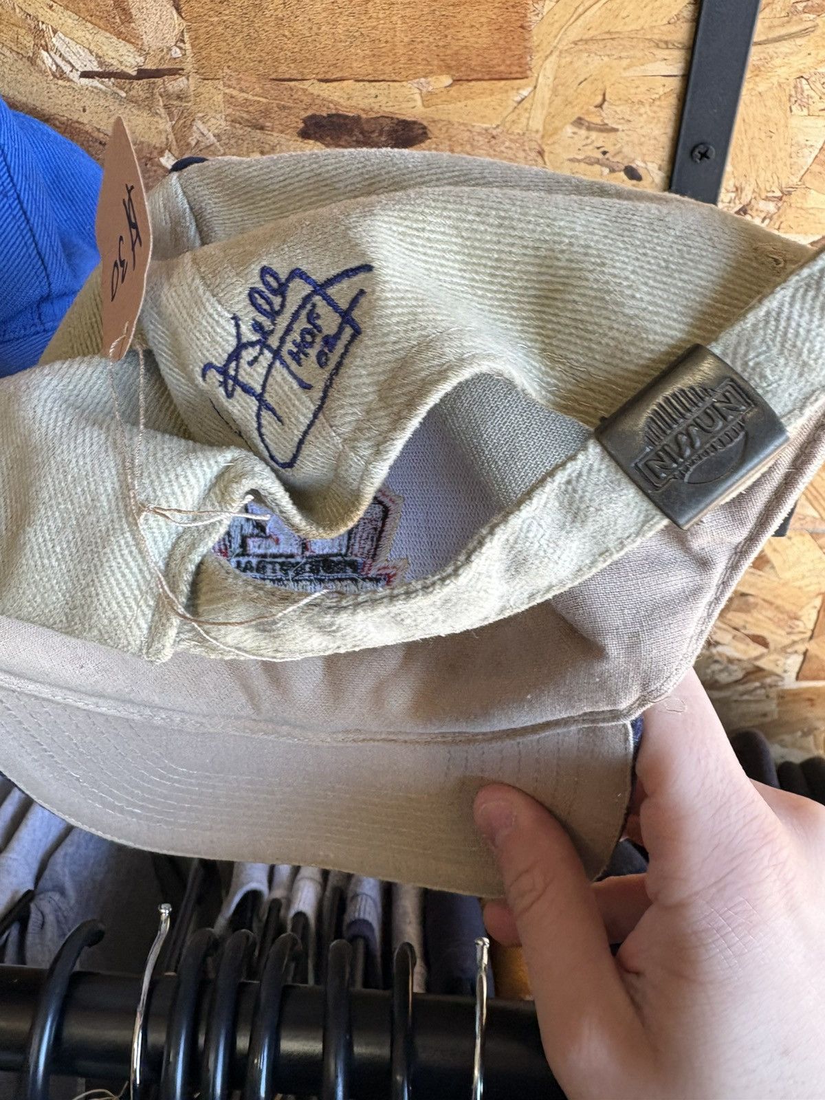 NFL × Vintage Vintage 2002 Jim Kelly Hall Of fame Buffalo Bills Hat Size ONE SIZE - 7 Thumbnail