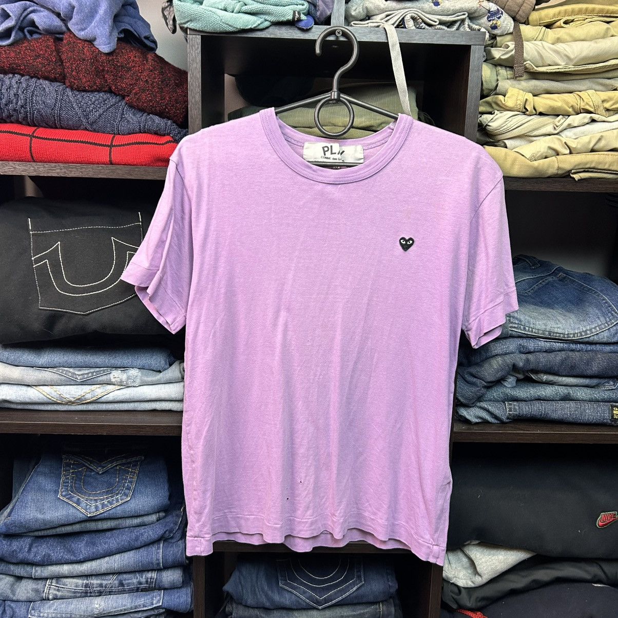 Comme des Garcons PLAY Luxury Play Comme Des Garcons small logo drsigner tee size S Size S / US 4 / IT 40 - 1 Thumbnail