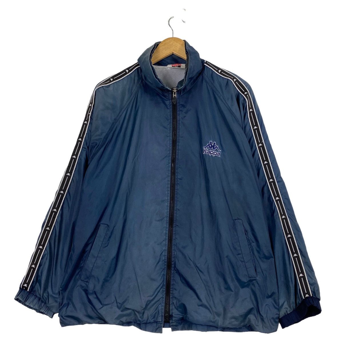 Japanese Brand Vintage 90s Kappa Big Logo Windbreaker Jacket Size US L / EU 52-54 / 3 - 1 Thumbnail