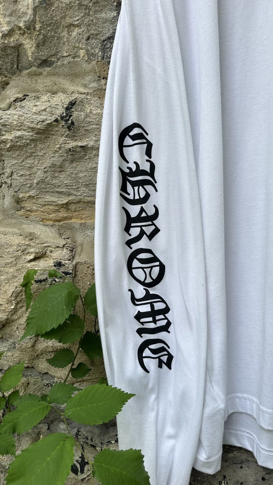 Chrome Hearts Chrome Heart Neck Logo Longsleeve Spell Out Size US XXL / EU 58 / 5 - 2 Thumbnail