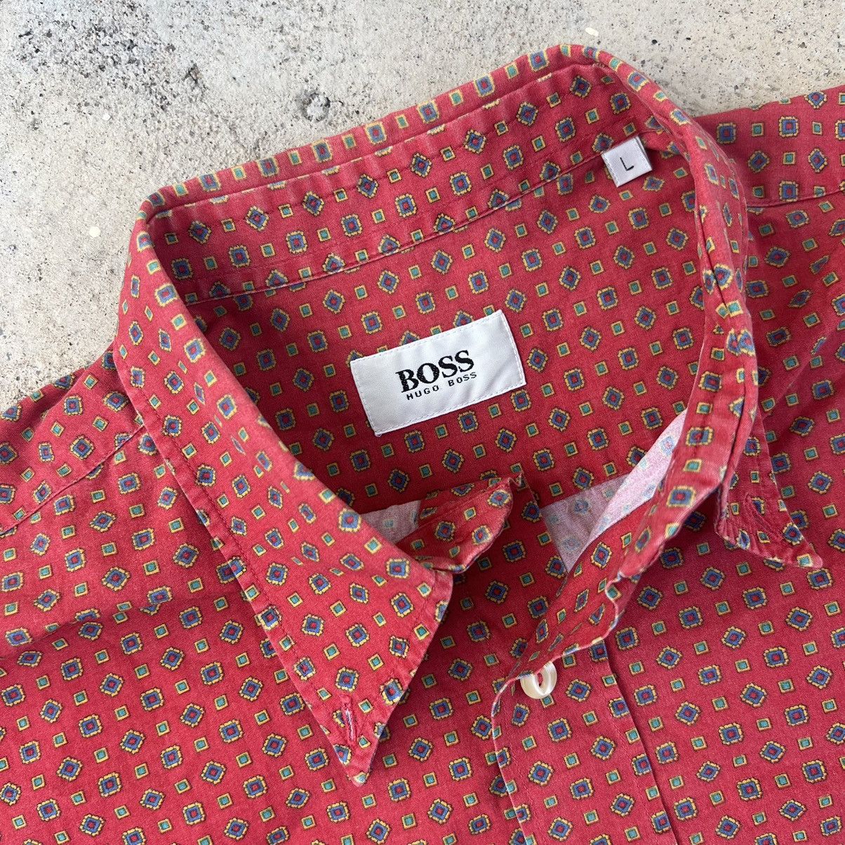 Flannel × Hugo Boss Hugo Boss Vintage Mens Corduroy Flannel Shirt Y2K Size US L / EU 52-54 / 3 - 4 Thumbnail