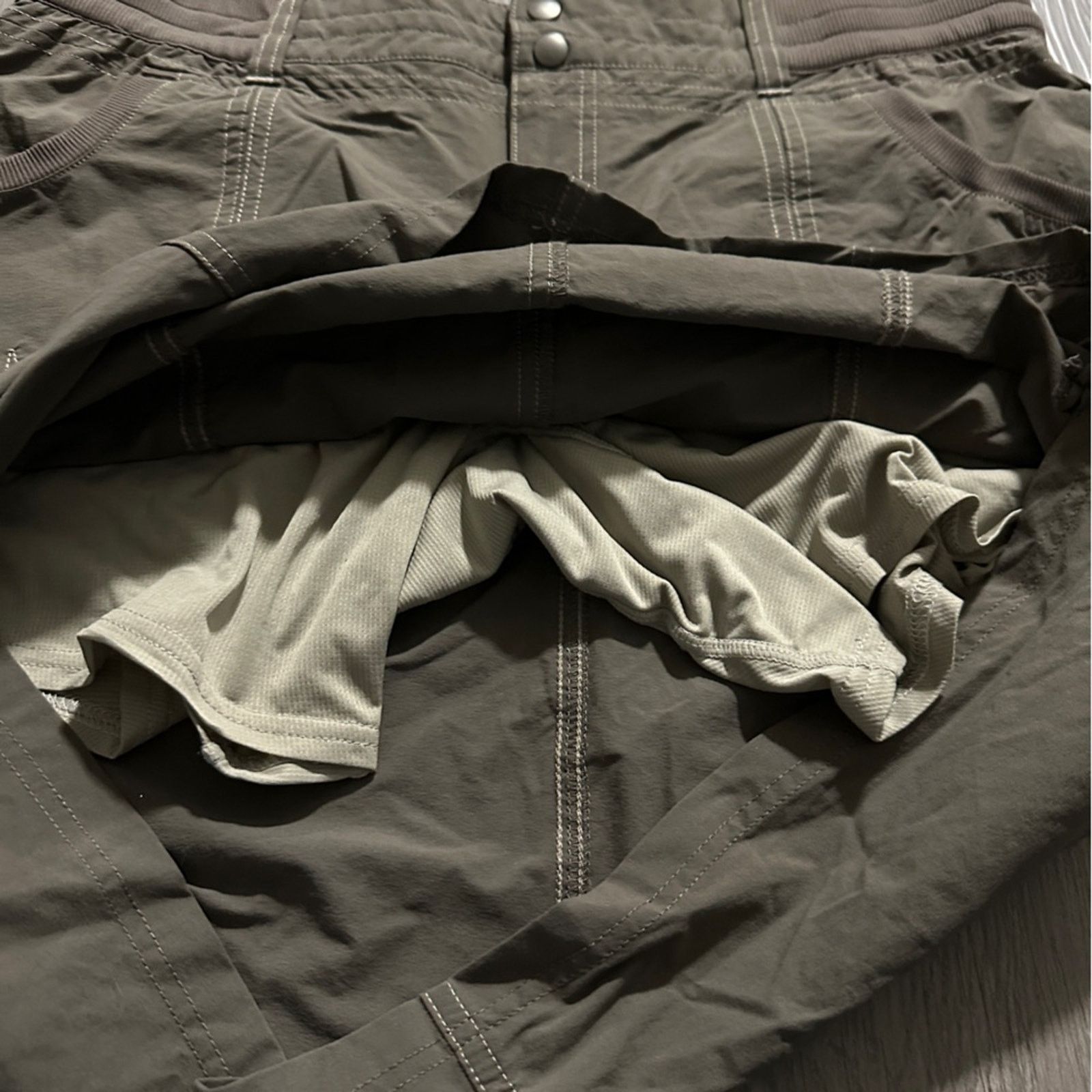 Kuhl Kuhl Durango Side Ruched Skort in Breen Sz 12 Size 34" / US 12 / IT 48 - 5 Thumbnail