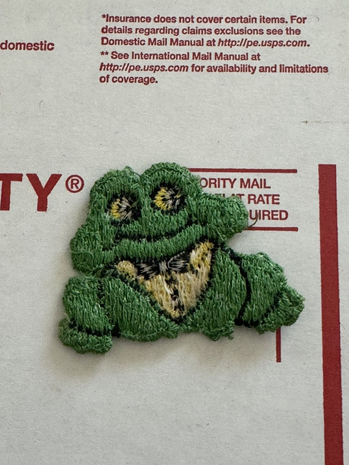 Other Formal Frog in Bowtie Tux Vintage 80s Sew-On Patch Size ONE SIZE - 5 Thumbnail