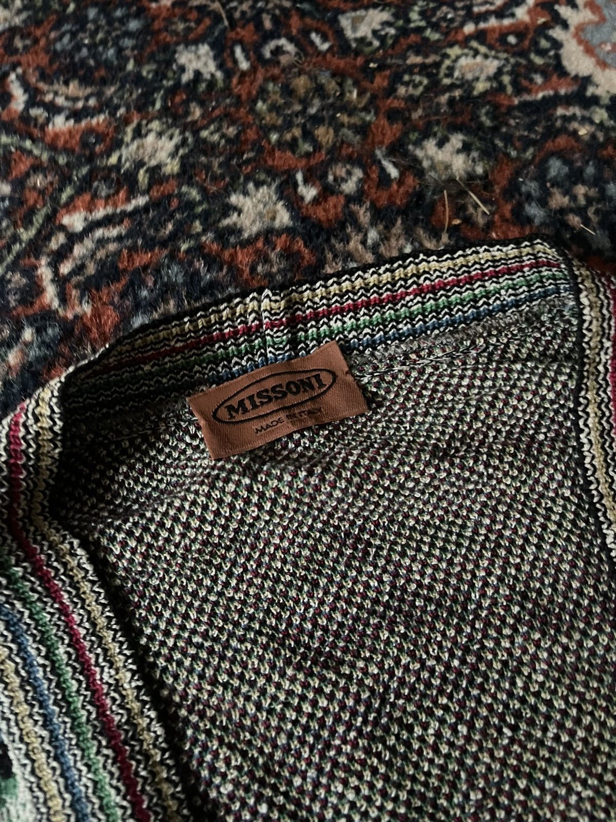 Missoni Vintage Missoni Music Notes Cardigan RARE Size US XL / EU 56 / 4 - 3 Thumbnail