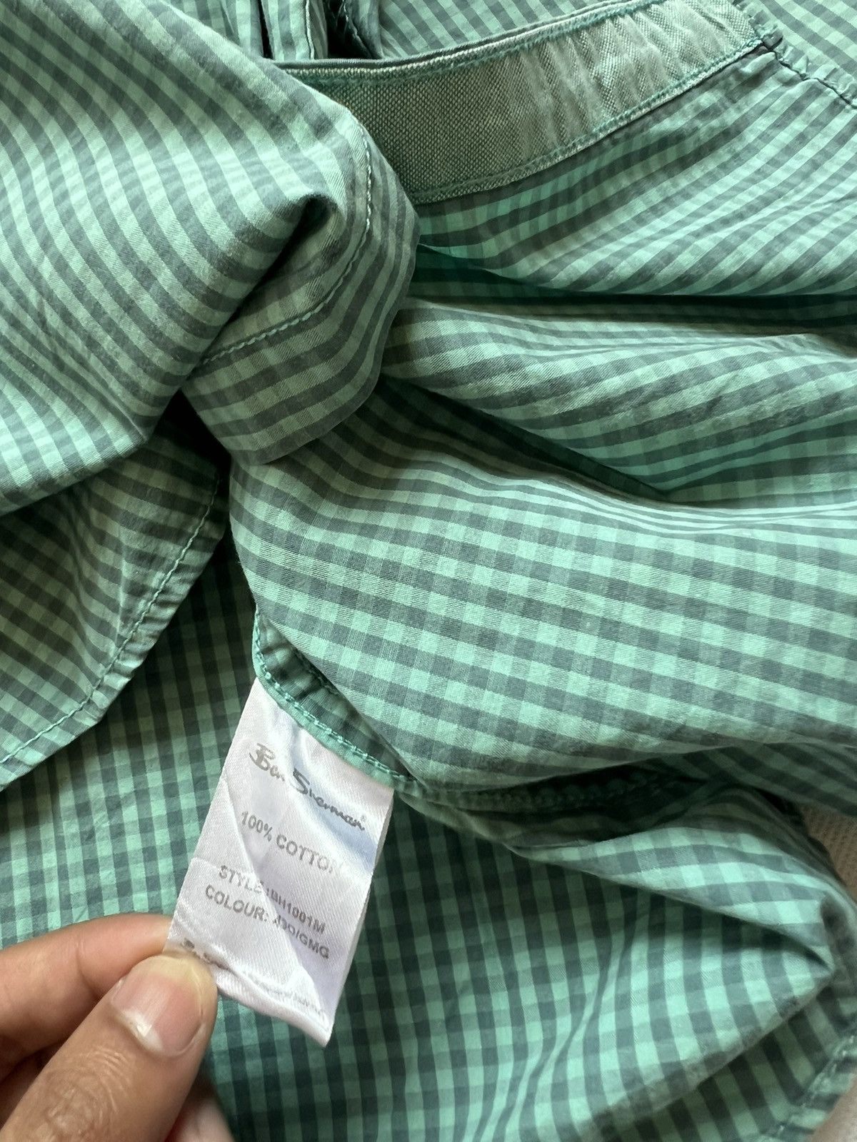 Ben Sherman Ben Sherman Checkered Button Up Flannel Size US M / EU 48-50 / 2 - 7 Thumbnail