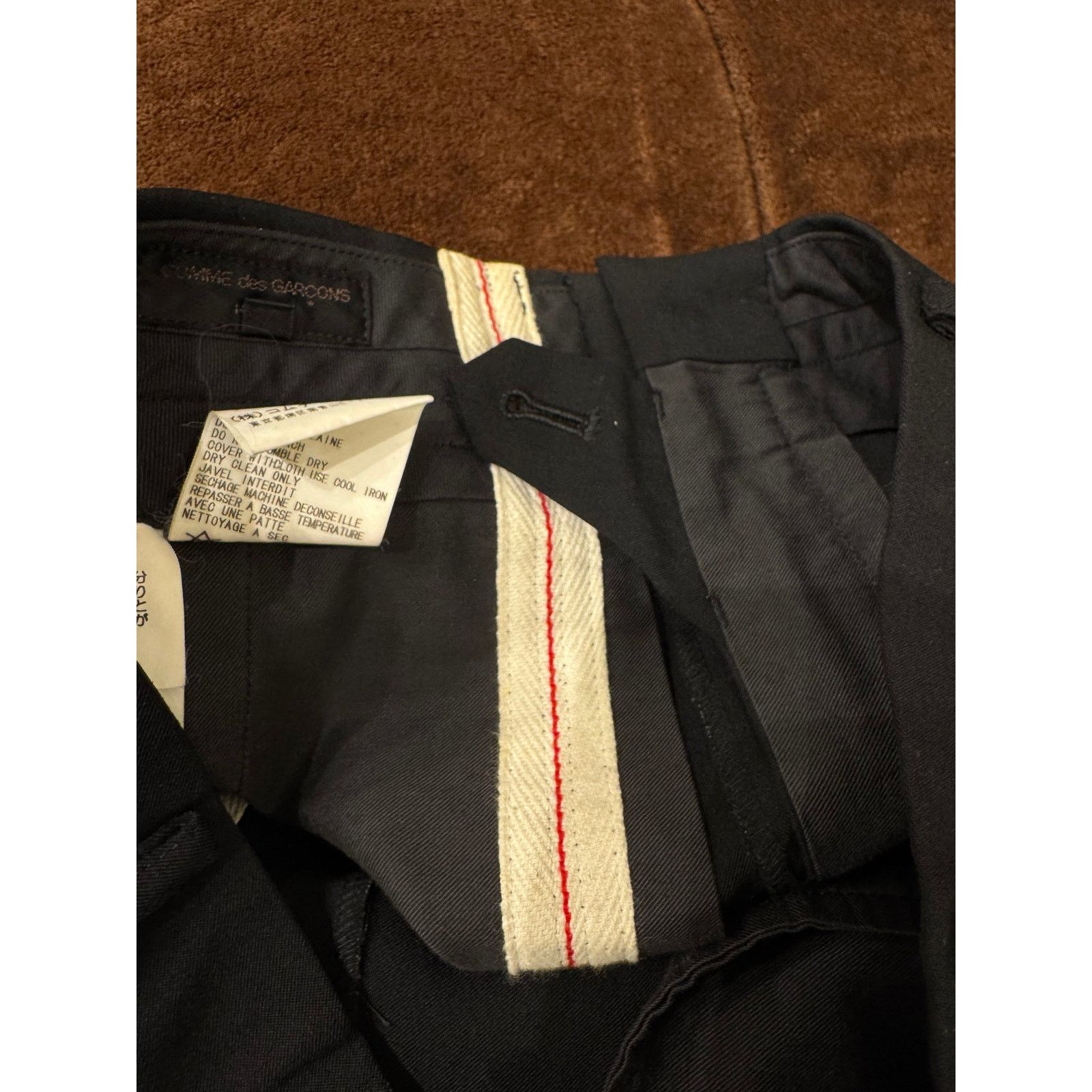 Comme des Garcons A/W2000 Comme des Garçons distressed stripe set Size US M / EU 48-50 / 2 - 10 Thumbnail