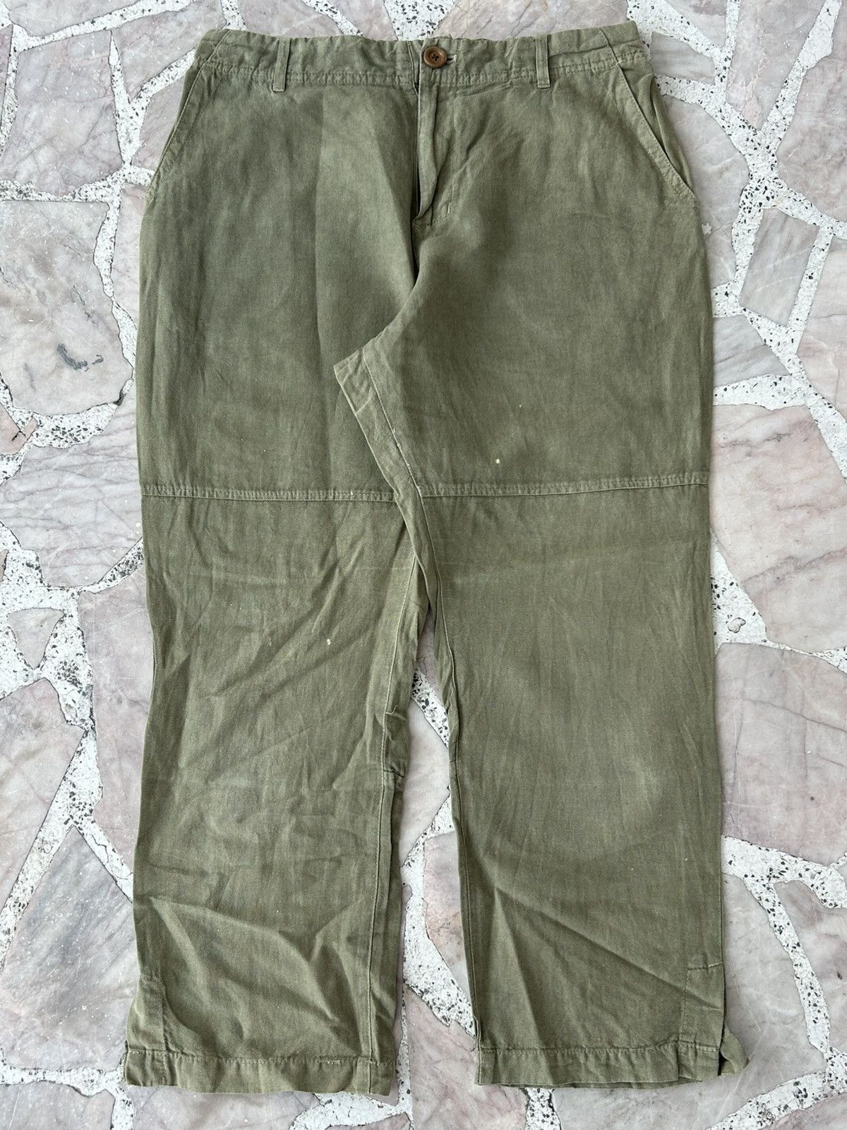 Issey Miyake Plantation Vintage Green Pants Size US 31 - 1 Thumbnail