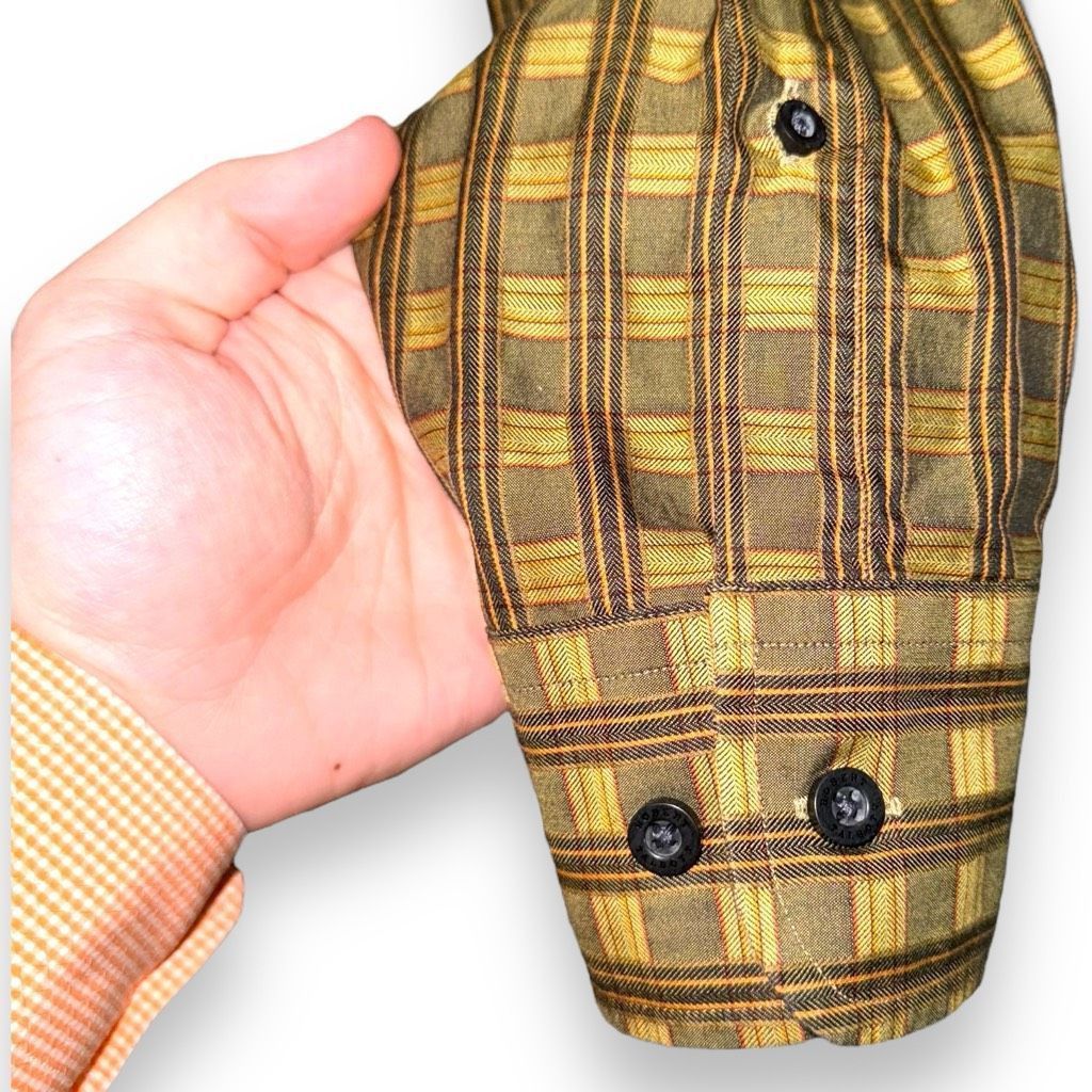 Robert Talbott Robert Talbott Green Check Button Down Shirt Size M Size US M / EU 48-50 / 2 - 5 Thumbnail