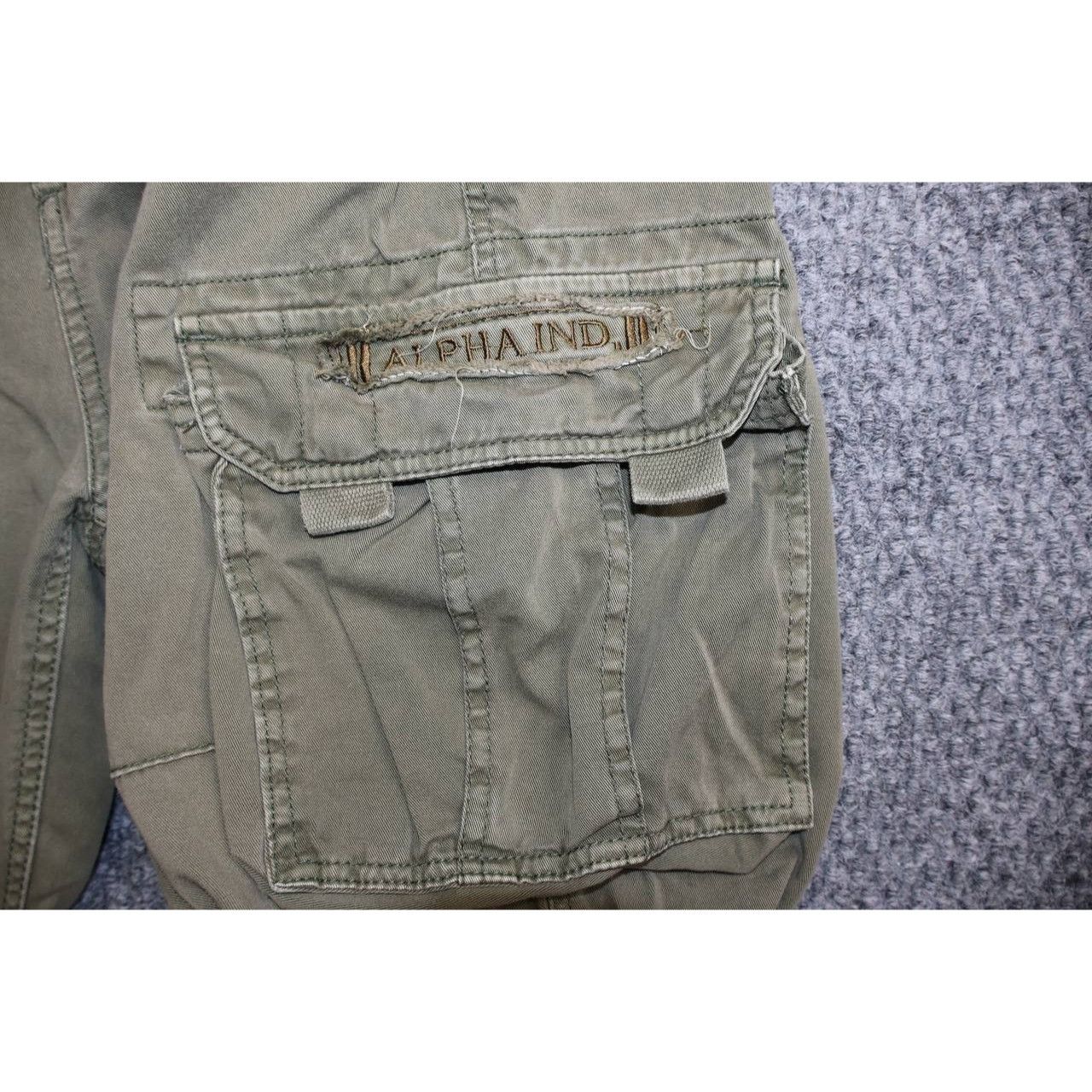 Alpha Industries Alpha Industries 38x30 Military Cargo Pants Green Canvas Size US 38 / EU 54 - 10 Thumbnail