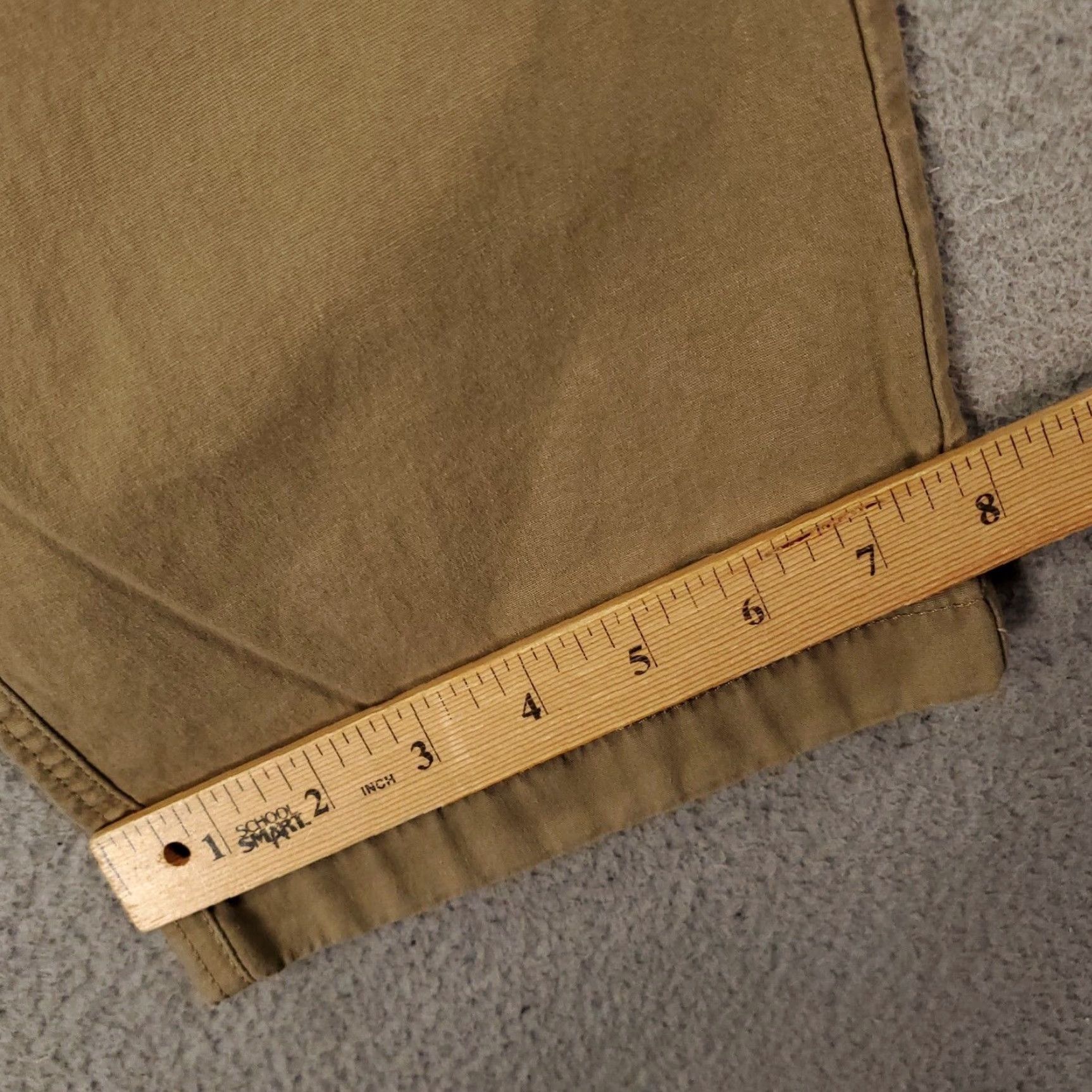 Vintage LL Bean Mens Pants 36x30 Double Knee Brown Lightweight Stretch Chino Casual Travel Workwear Vintage No Size US 36 / EU 52 - 5 Thumbnail