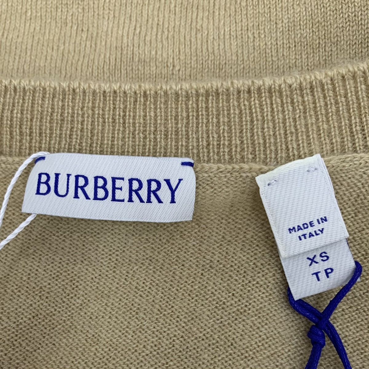 Burberry Burberry Brown Cashmere Long Sleeve Knit Cardigan Coat K26WX Size XS / US 0-2 / IT 36-38 - 5 Thumbnail