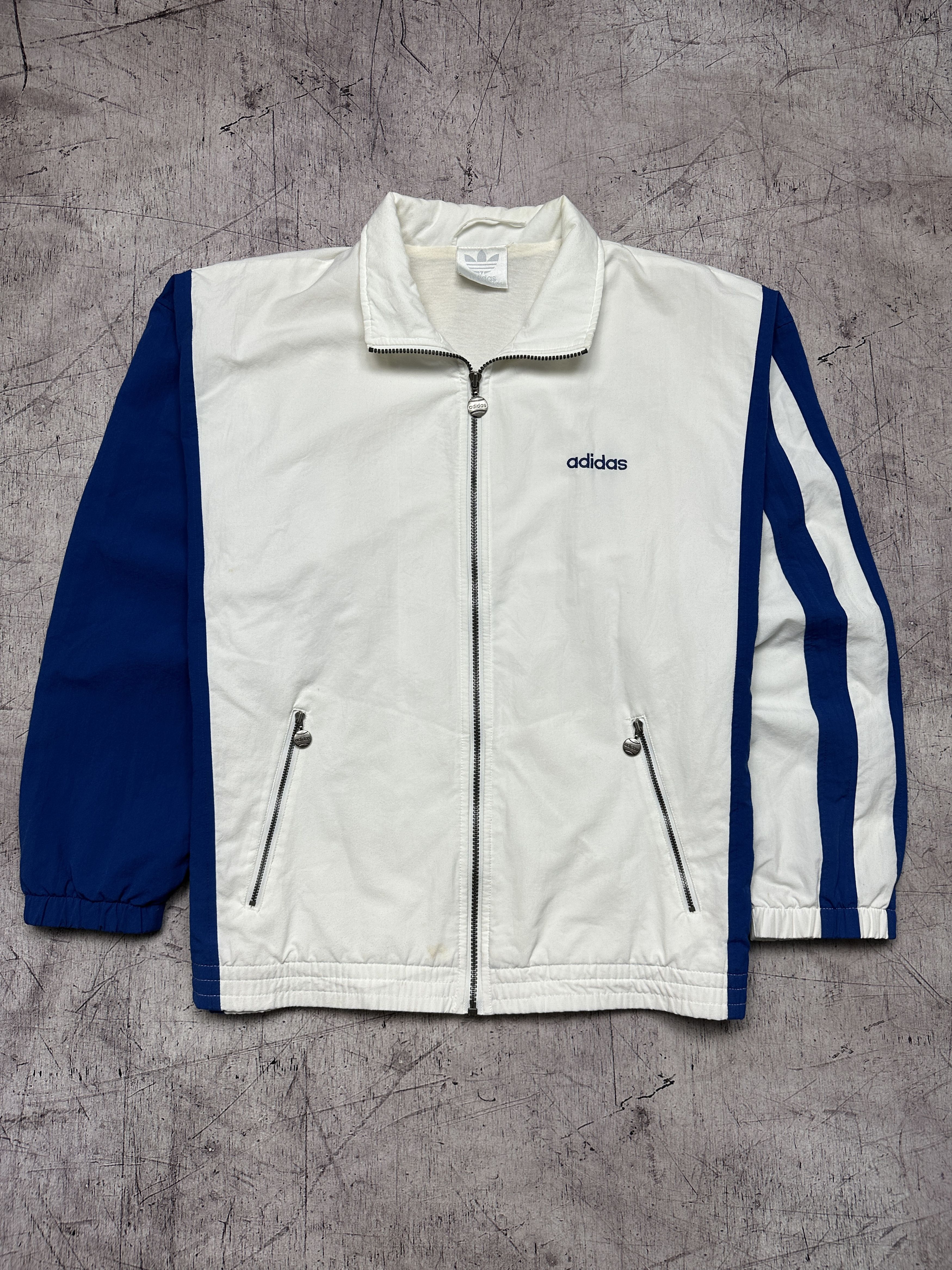 Adidas Adidas 90s Vintage Mens Track Top Jacket Size US L / EU 52-54 / 3 - 1 Thumbnail