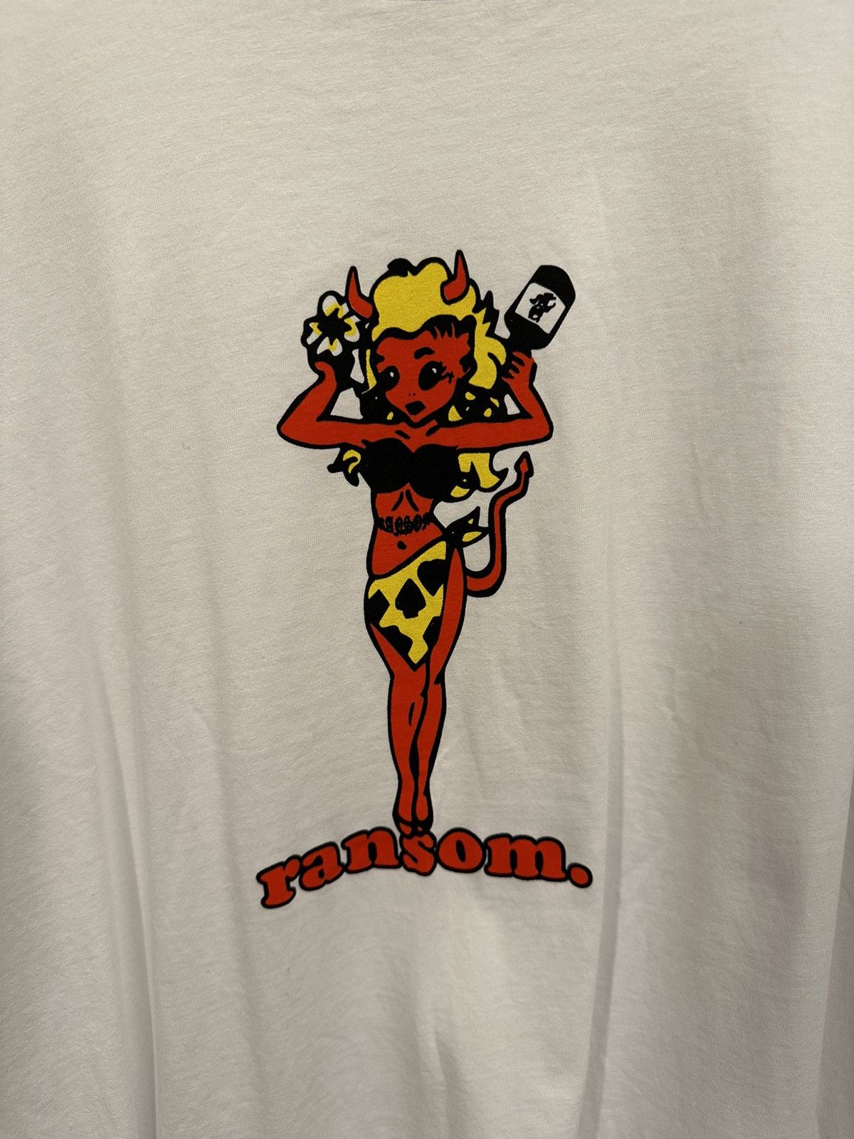 Ransom Clothing Ransom Devil Girl Ringer Tee (2019) Size US L / EU 52-54 / 3 - 2 Thumbnail