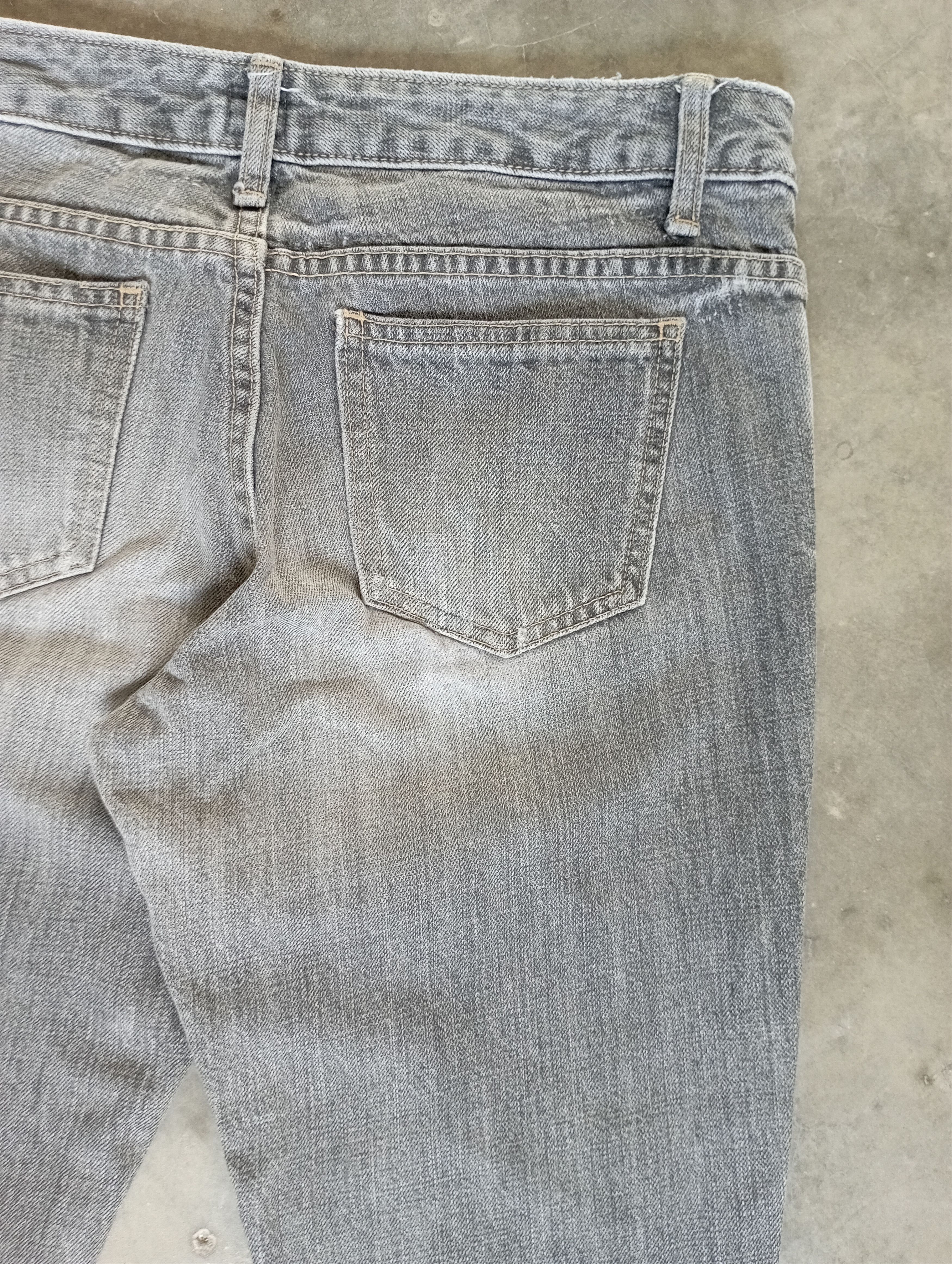 Japanese Brand Flare Jeans Japan Faded Distressed ET BOiTE Low Rise Jeans Size US 30 / EU 46 - 11 Thumbnail