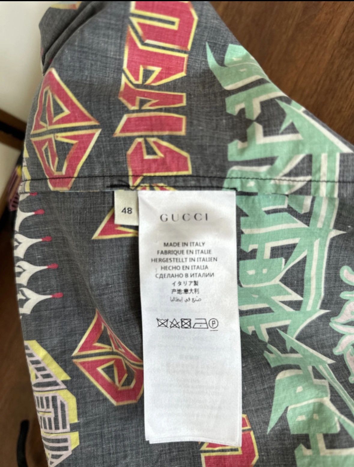 Gucci Gucci Metal Shirt Size US M / EU 48-50 / 2 - 4 Thumbnail