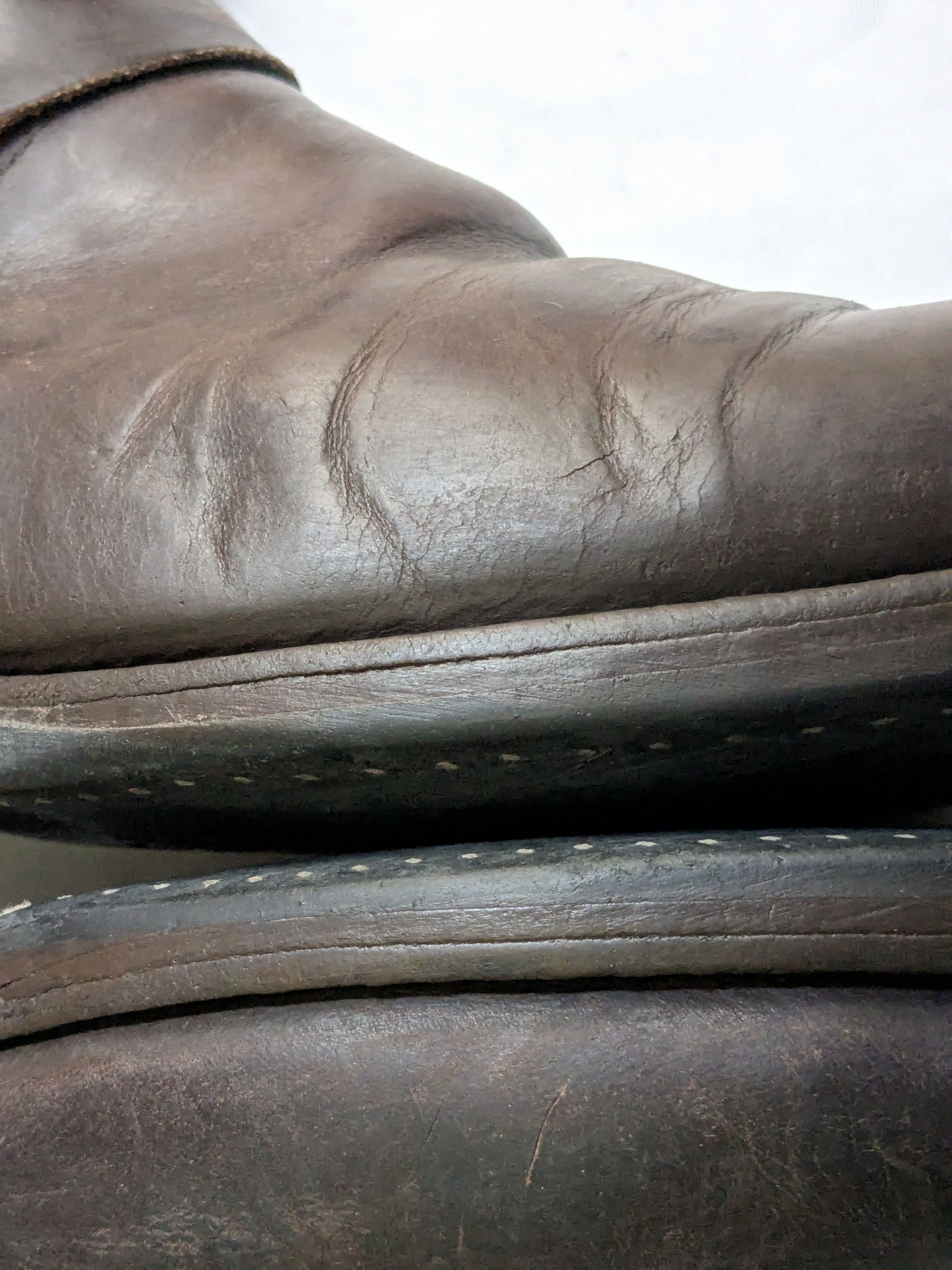 Frye Frye Harness Boots Brown 10.5 M Leather Buckle Strap Size US 10.5 / EU 43-44 - 13 Thumbnail