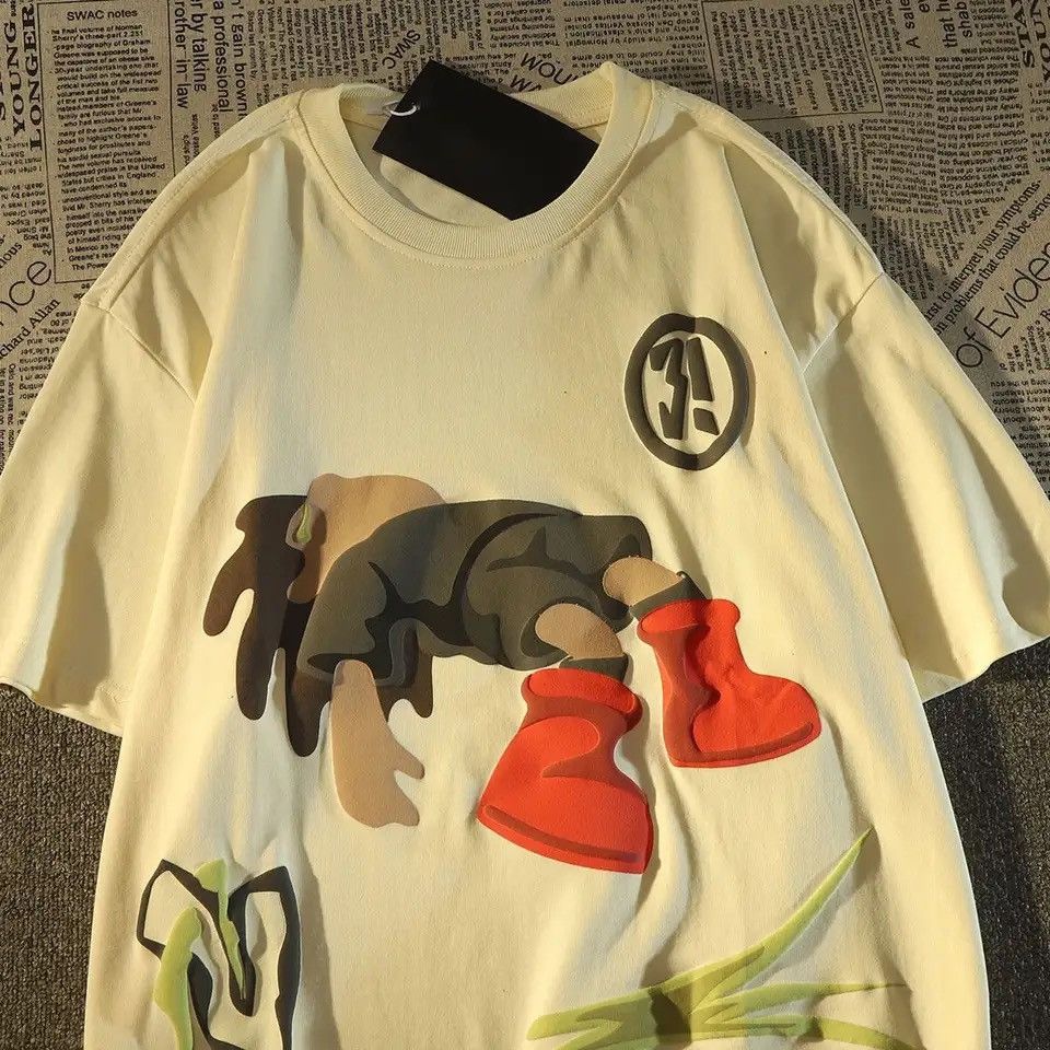 Japanese Brand × Vintage Summer Y2K High Street Casual Short Vintage Sleeve top Size US M / EU 48-50 / 2 - 1 Thumbnail