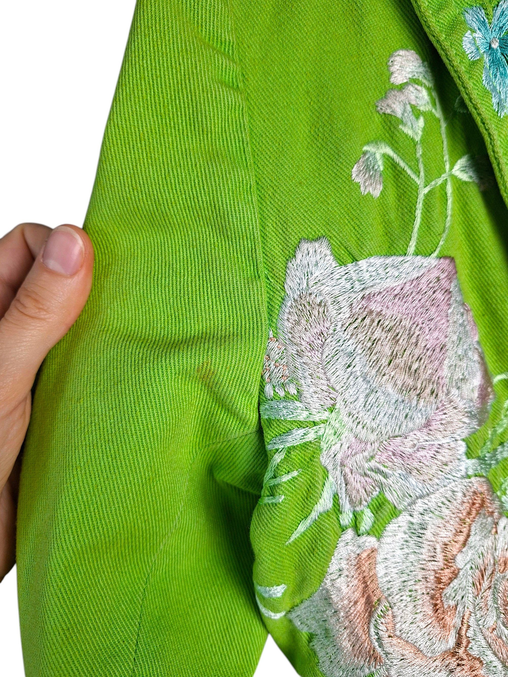 Johnny Was Johnny Was BIYA Two Ten Ten Five Embroidered Trench Coat Size M / US 6-8 / IT 42-44 - 18 Thumbnail