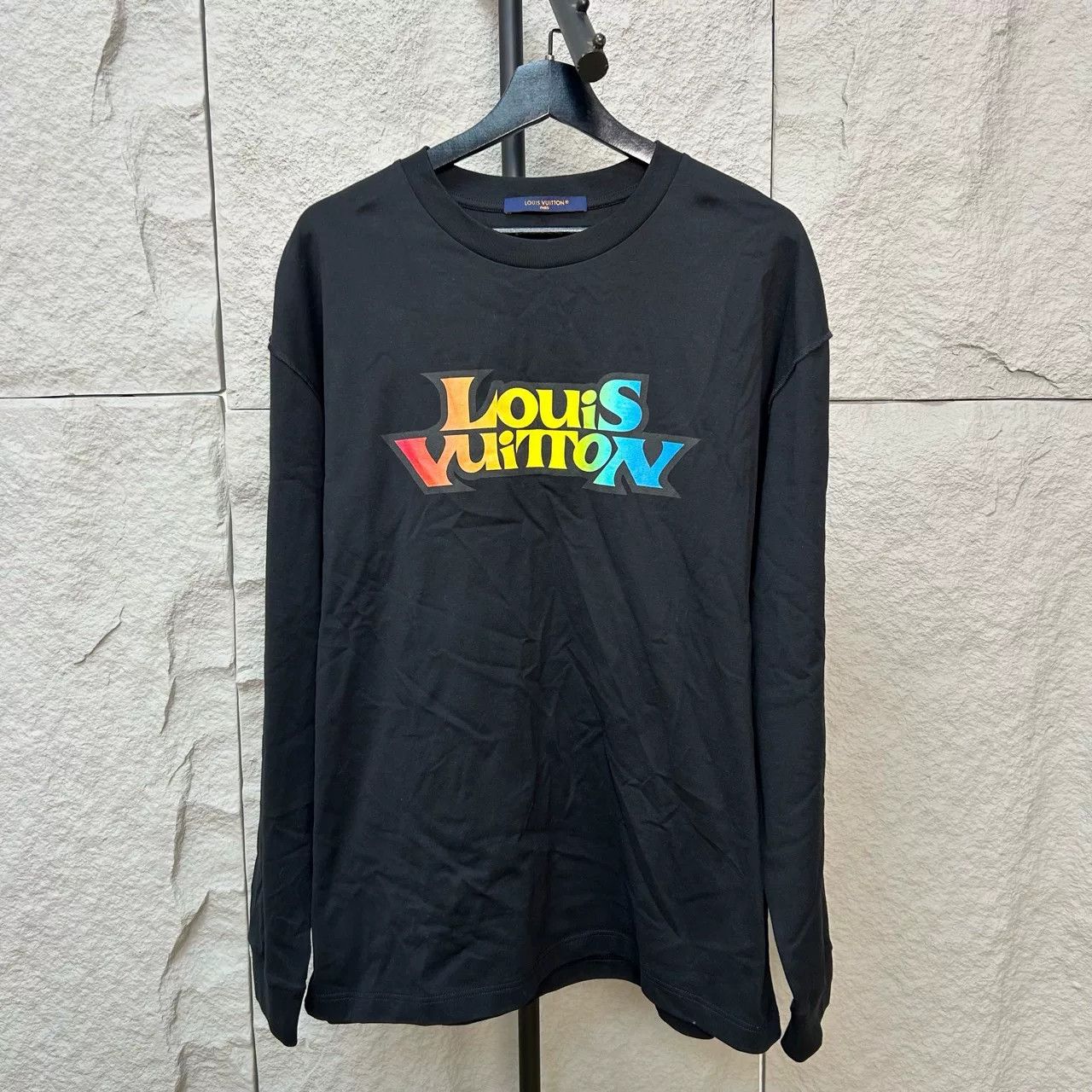 Louis Vuitton Louis Vuitton colorful letter logo print long-sleeve Size US L / EU 52-54 / 3 - 1 Thumbnail
