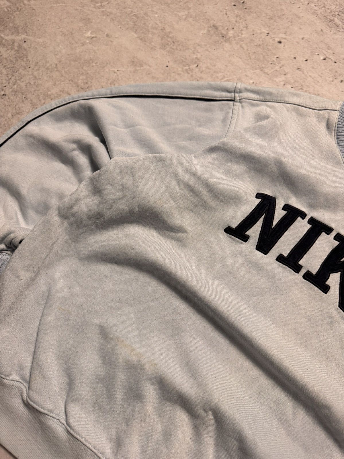 Nike × Vintage NIKE VINTAGE CENTER LOGO OVERSIZE BOXY SWEATSHIRT Size US L / EU 52-54 / 3 - 4 Thumbnail