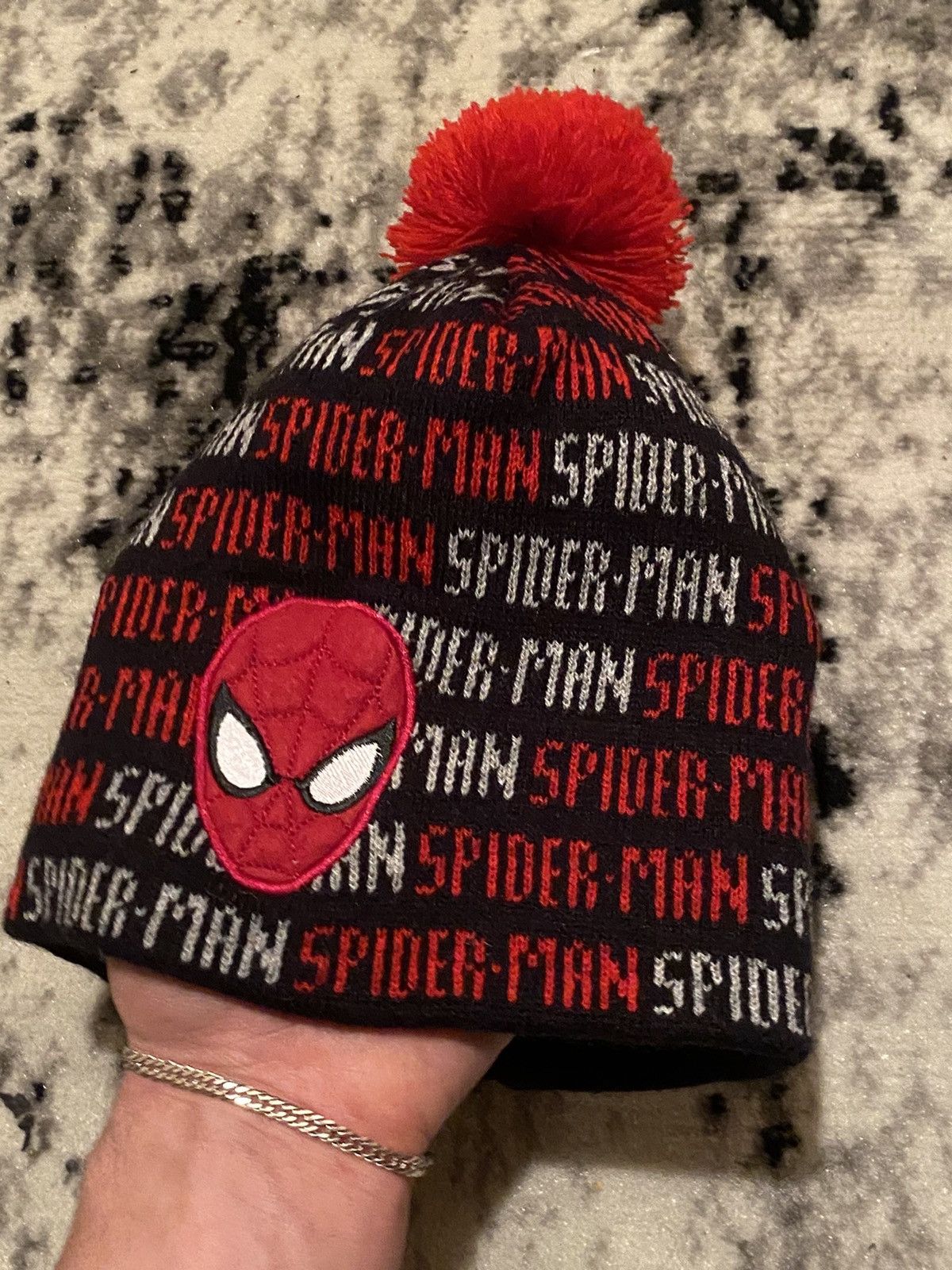 Japanese Brand × Vintage Vintage Spider Man Y2K Hat Size ONE SIZE - 3 Thumbnail