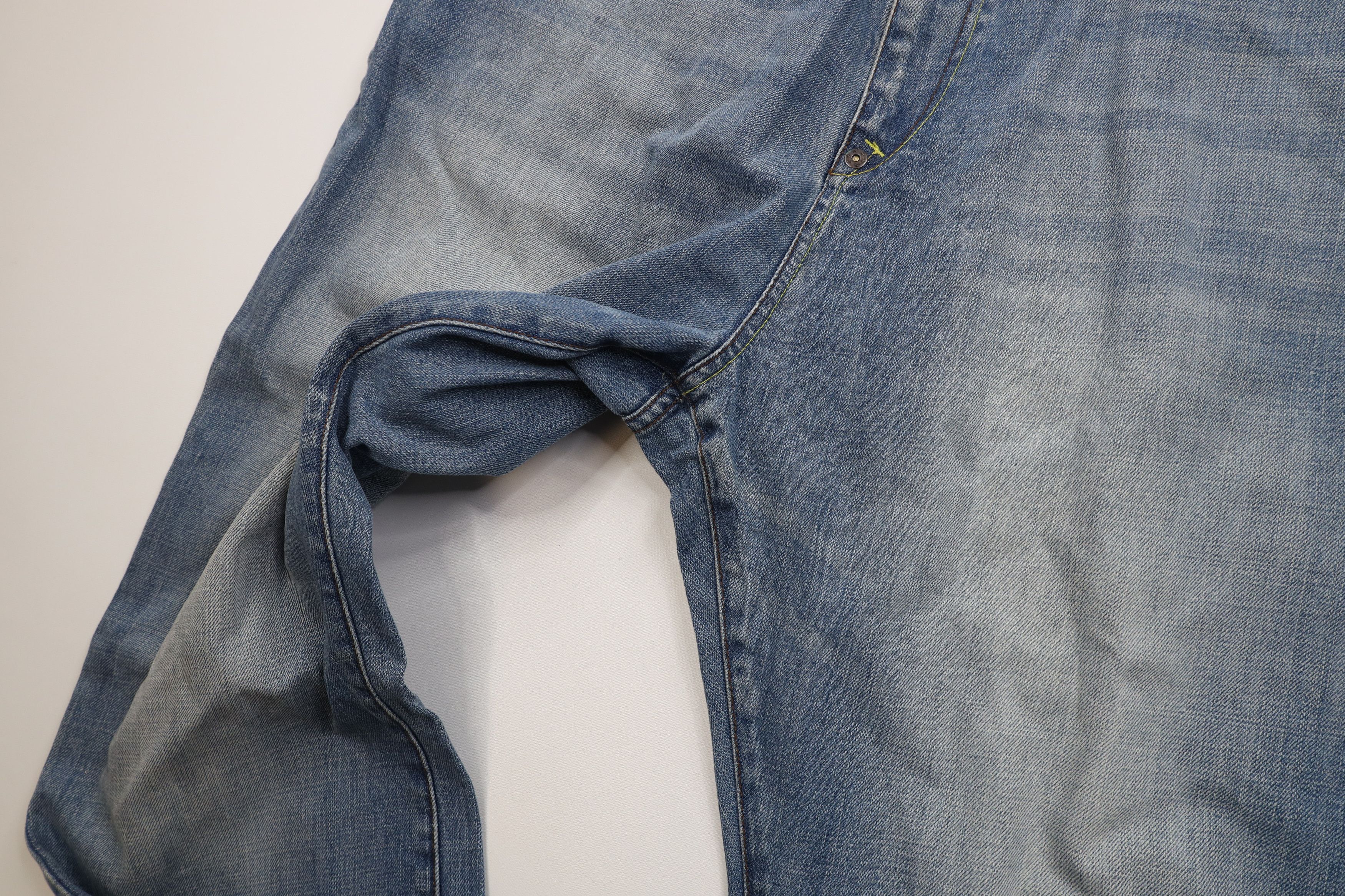 Vintage Vintage Y2K Streetwear Wide Leg Denim Jeans Blue Cotton Size US 42 / EU 58 - 6 Thumbnail