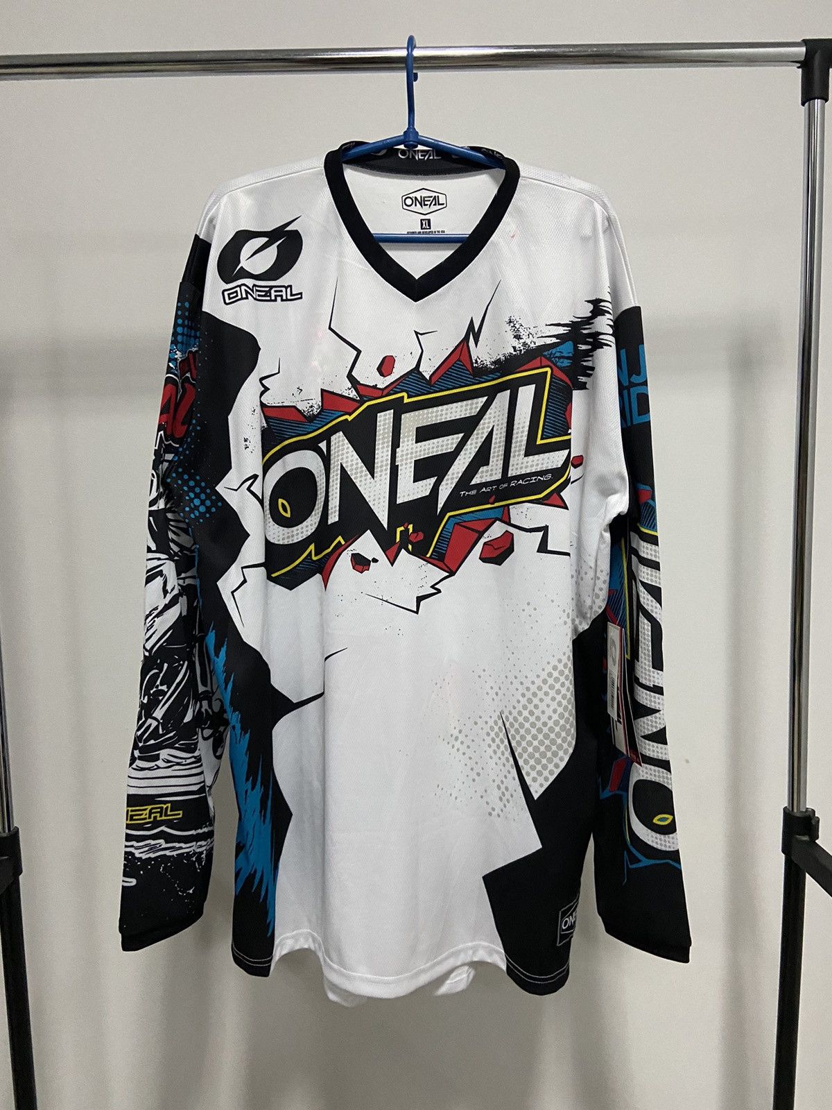 Vintage Oneal mx jersey the art of racing big logo longsleeve Size US XL / EU 56 / 4 - 1 Thumbnail