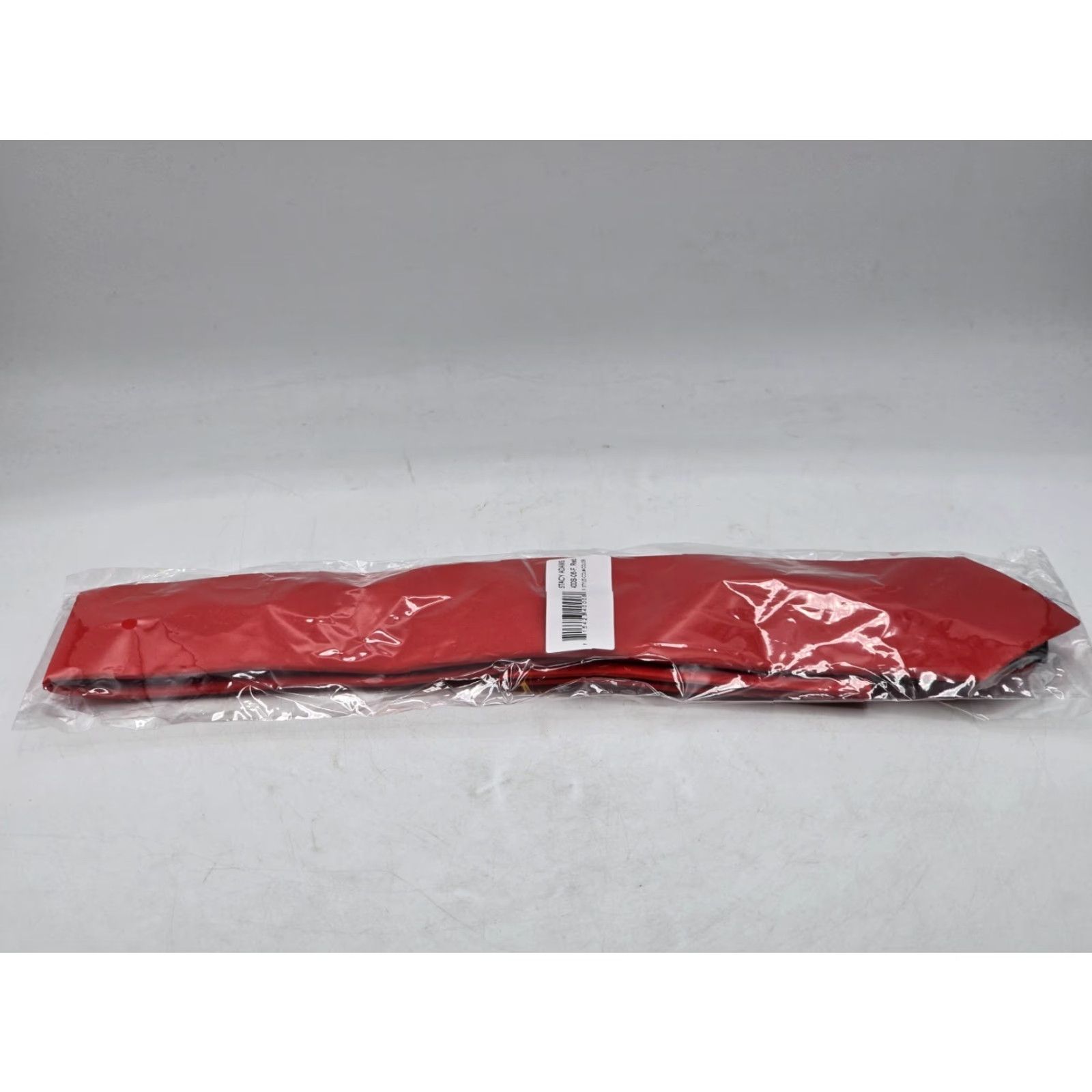 Stacy Adams Stacy Adams Tie Set - Red Satin Solid, 2 Piece, One Size, Men’s Tie Containing Hat? Size ONE SIZE - 8 Thumbnail