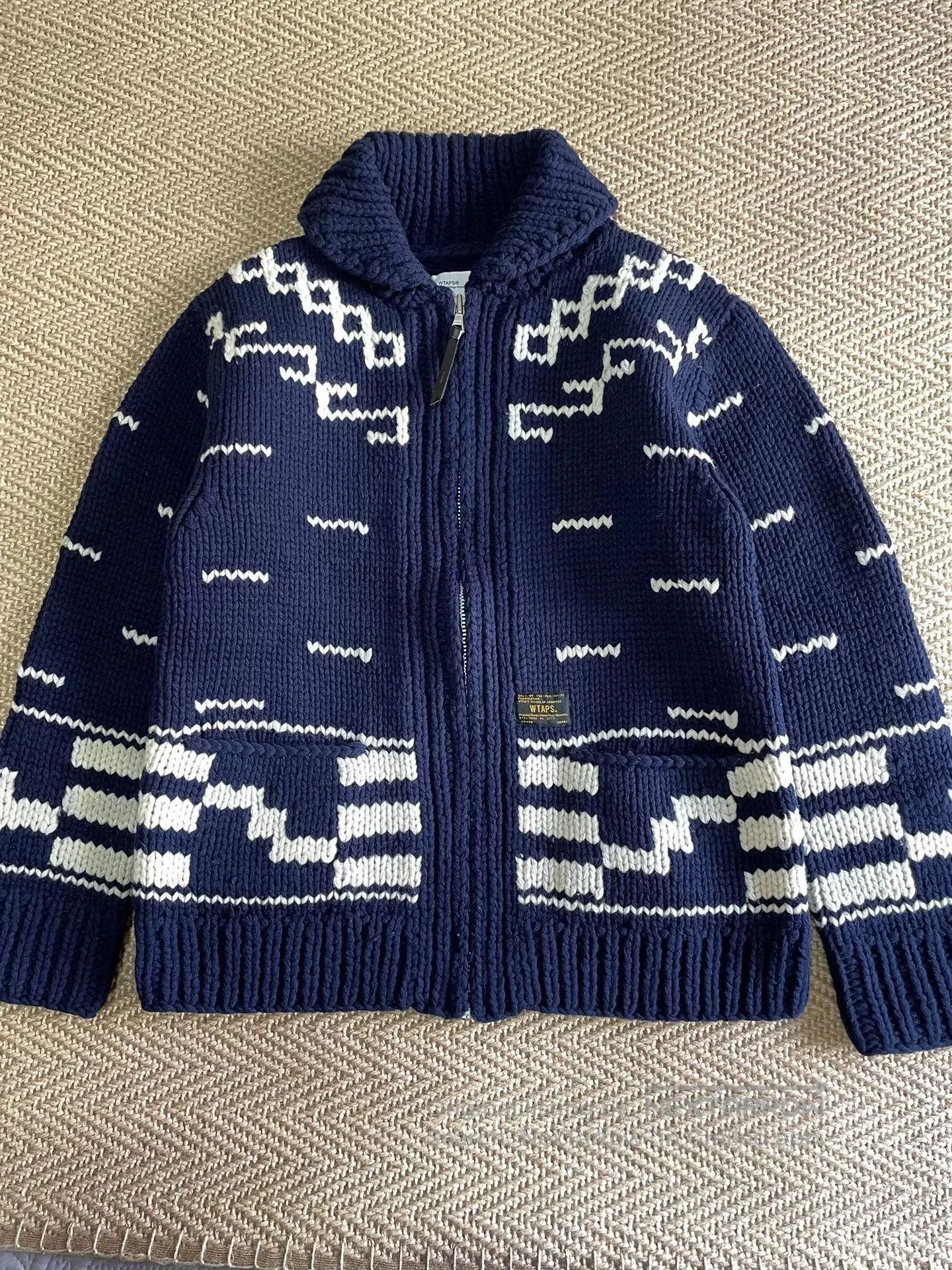 Wtaps WTAPS Cowichan Wool Sweater 14AW. Size US S / EU 44-46 / 1 - 6 Thumbnail