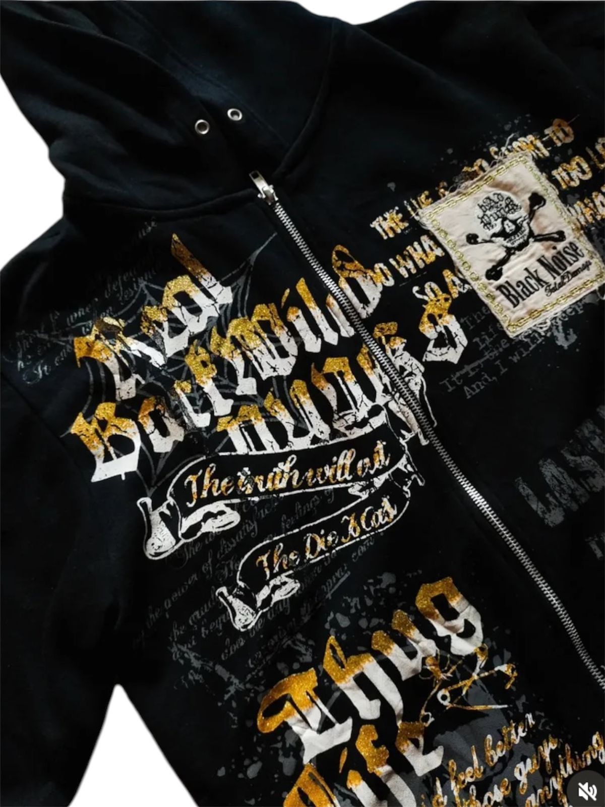 If Six Was Nine × Japanese Brand × Le Grande Bleu (L.G.B.) Beaumere poem zip hoodie jacket Size US L / EU 52-54 / 3 - 5 Thumbnail