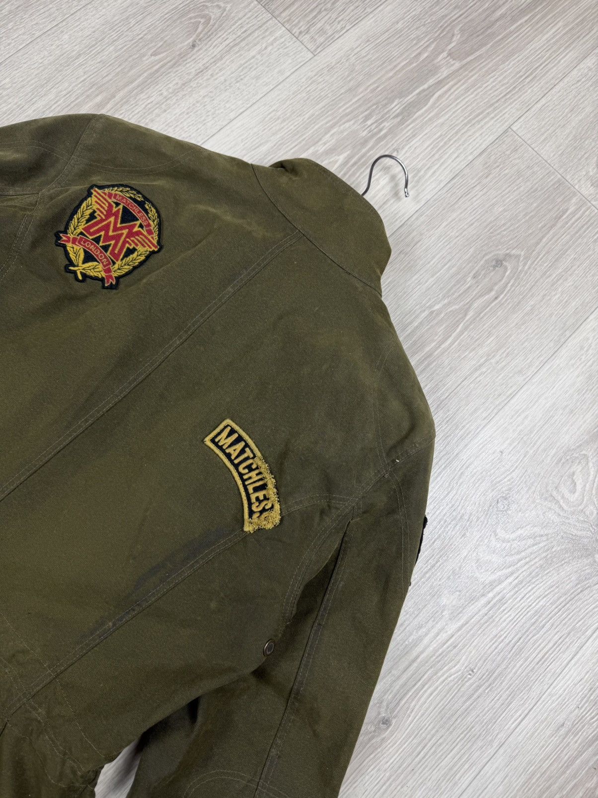 Matchless Matchless Miss Diana Military Green Jacket Size M / US 6-8 / IT 42-44 - 12 Thumbnail