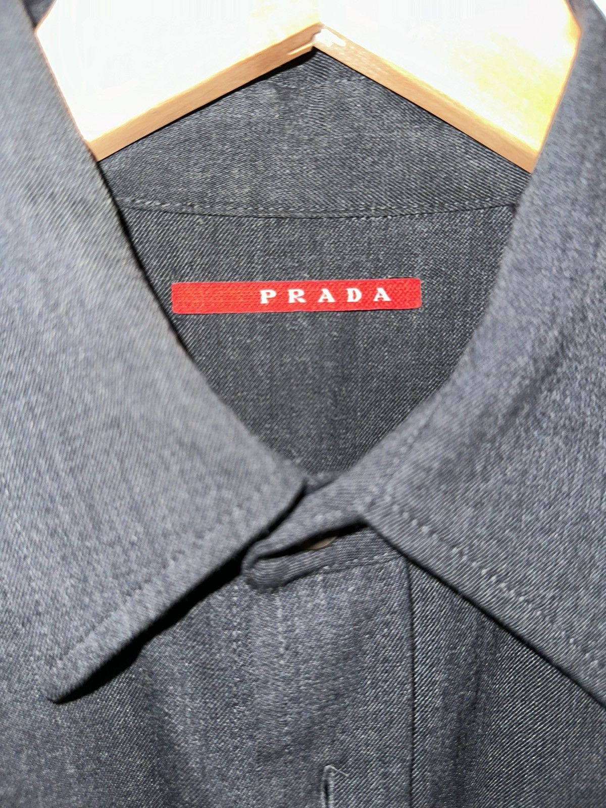 Prada PRADA PURE WOOL SHIRT SIZE M Size US M / EU 48-50 / 2 - 2 Thumbnail