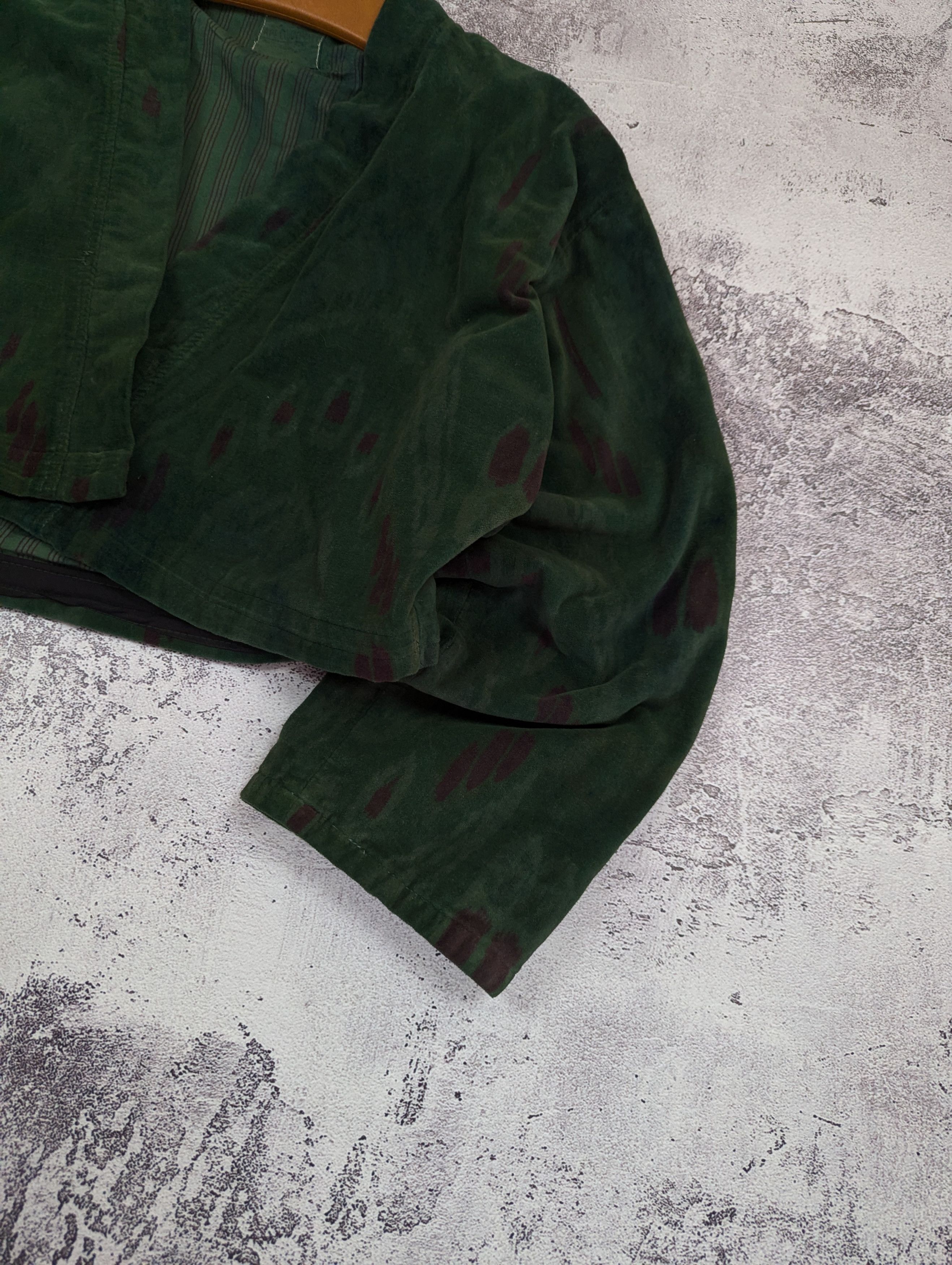 Japanese Brand Vintage 80s Japanese Abstract Cropped Jacket Size L / US 10 / IT 46 - 3 Thumbnail