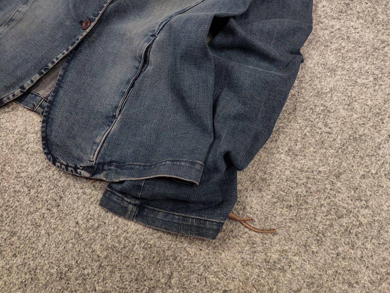 Fake London Genius Vintage Fake London Genius denim blazer jacket Y2k Style Size M / US 6-8 / IT 42-44 - 5 Thumbnail