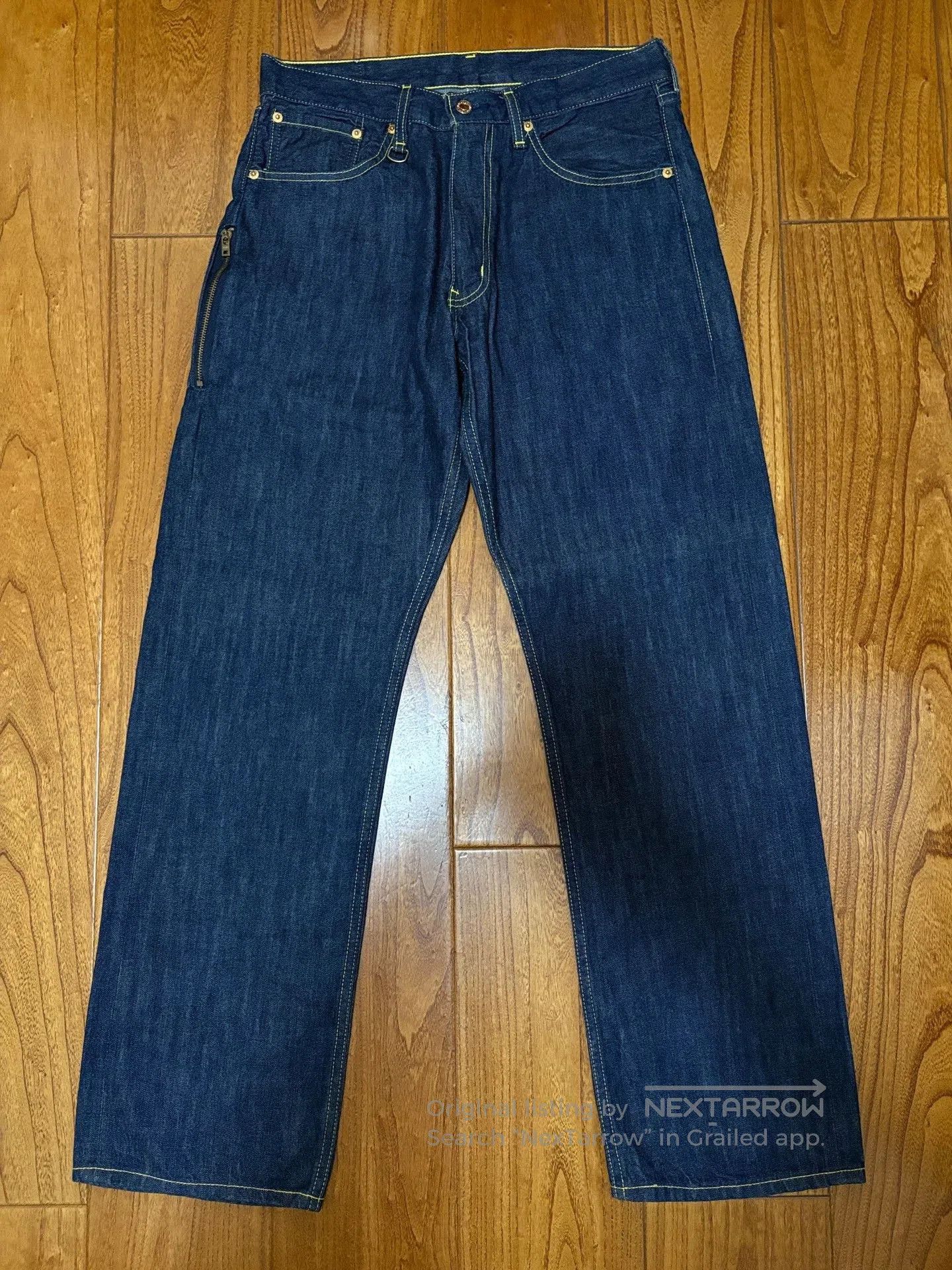 Levi's Levi's Fenom Unwashed Raw Denim Jeans. Size US 32 / EU 48 - 2 Thumbnail
