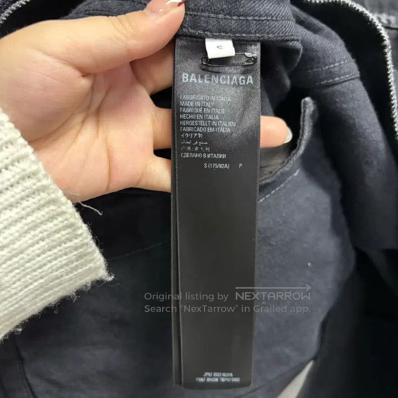 Balenciaga Balenciaga jacket Size US S / EU 44-46 / 1 - 3 Thumbnail