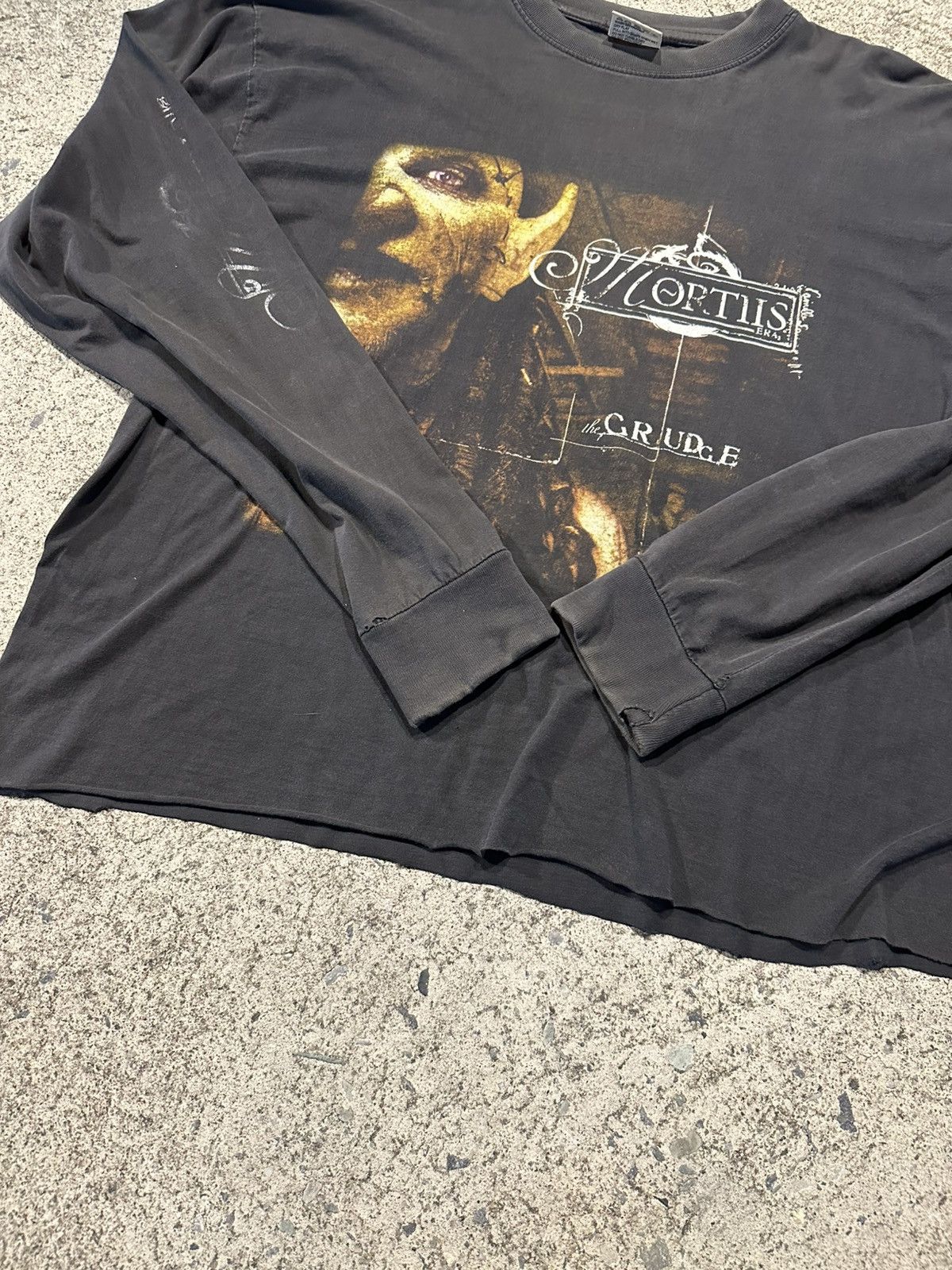 Band Tees Rare!! Vintage Mortiis Era Metal Long Sleeve Tee 2004s Size US XL / EU 56 / 4 - 9 Thumbnail